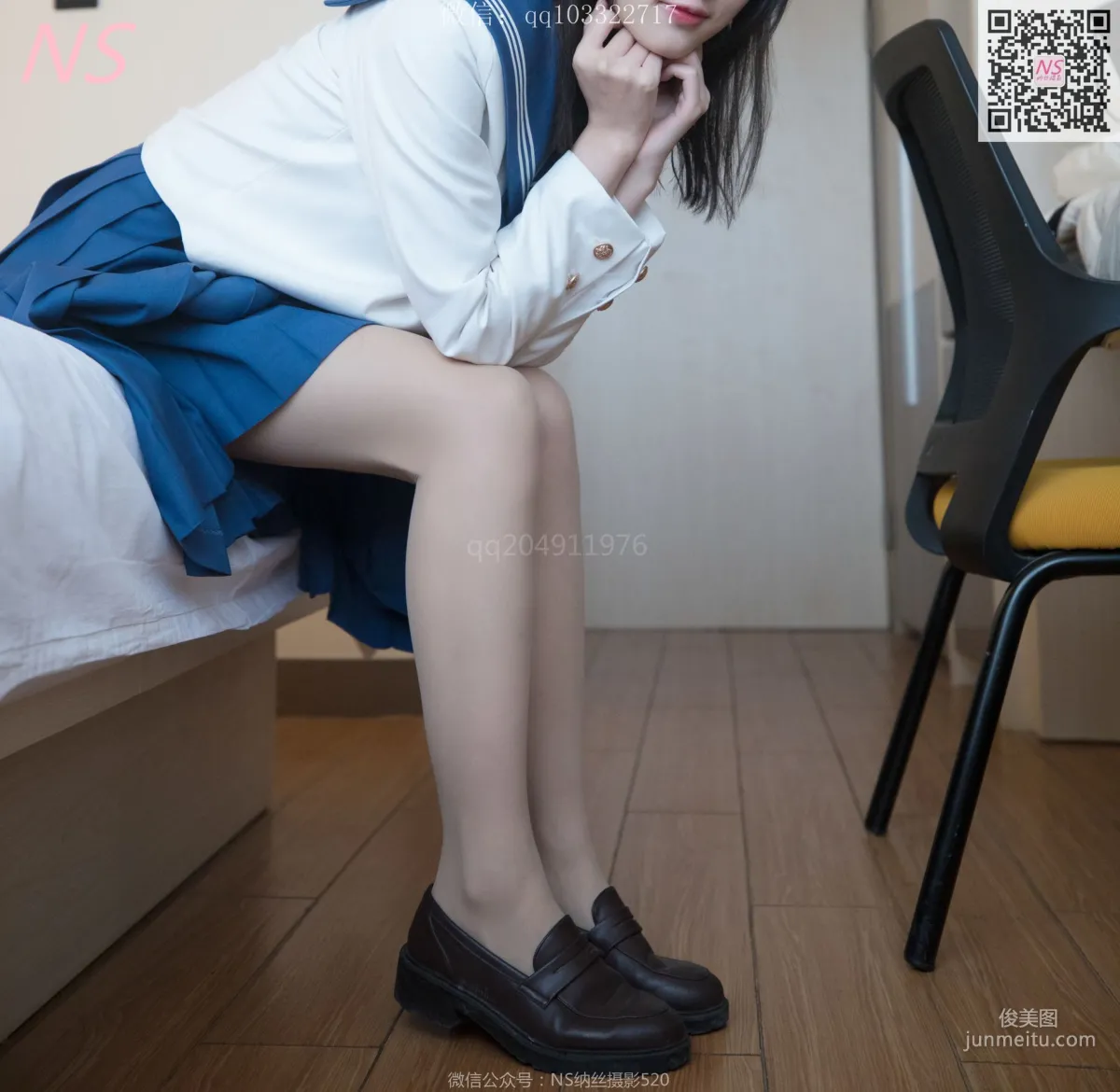 楚楚《楚楚动人的丝袜少女》 [纳丝摄影] 写真集10
