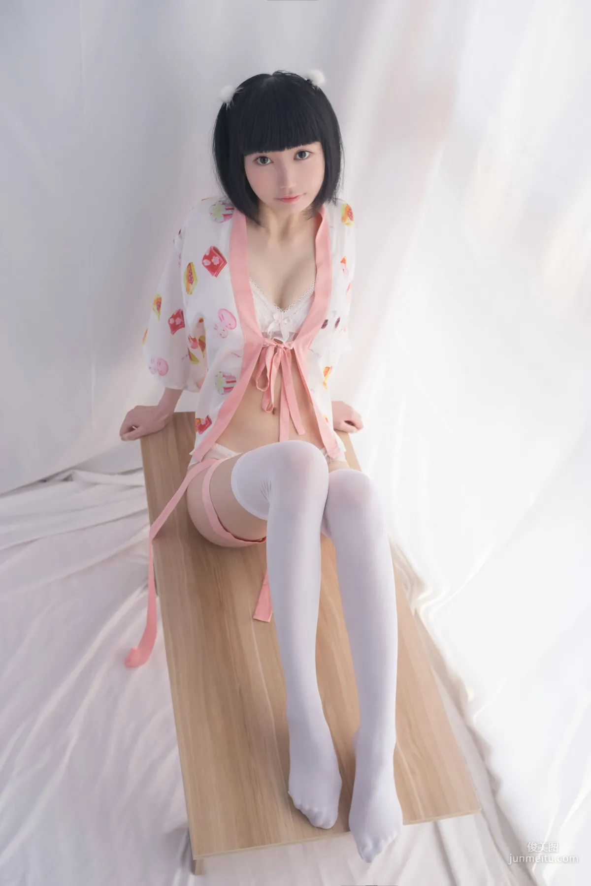 《妹妹头少女的白丝》 [轻兰映画] SPL.004 写真集6