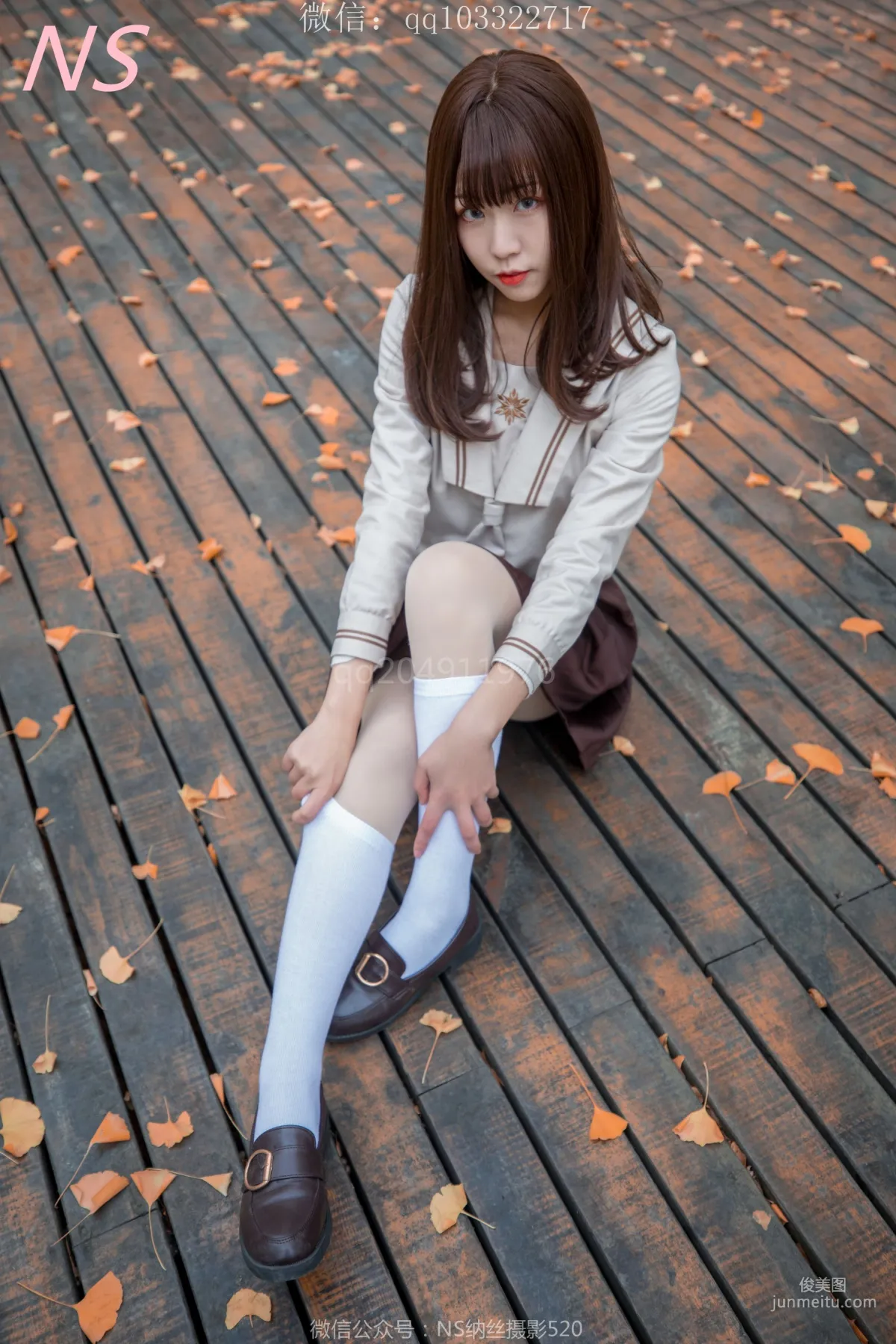 楓之少女《白絲肉絲萌萌哒的楓》 [納絲攝影] 寫真集 18