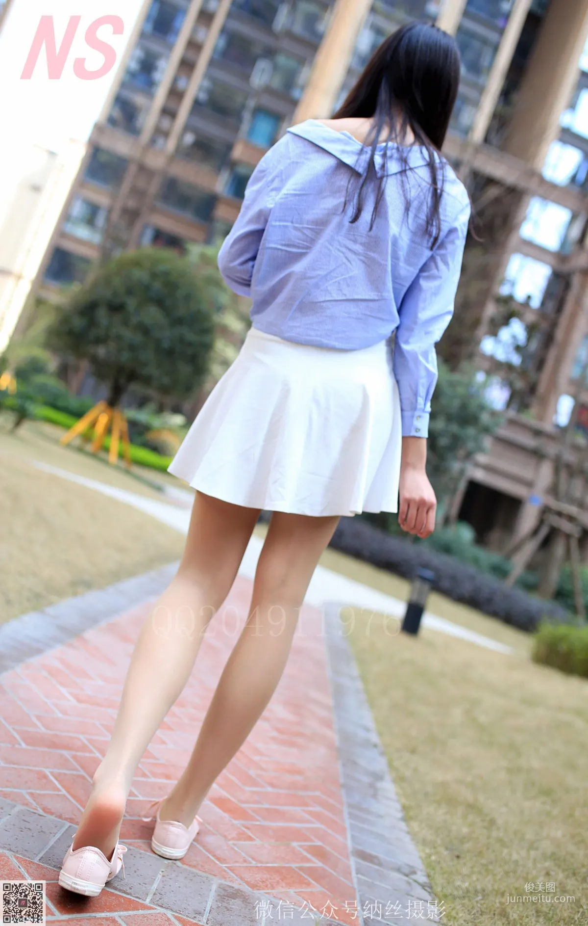 李敏琪《长发长腿肉丝》 [纳丝摄影] NO.120 写真集6