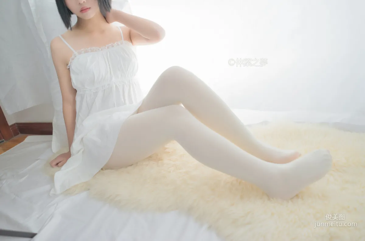 《清純白吊帶裙》 [輕蘭映畫] Grand.001 寫真集 59