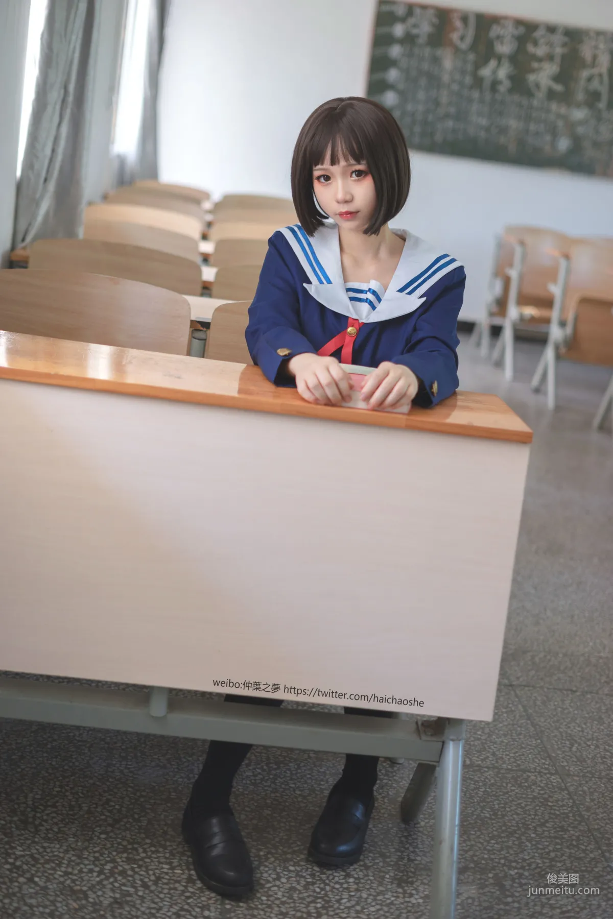 《加藤惠校服》 [轻兰映画] Grand.013 写真集1