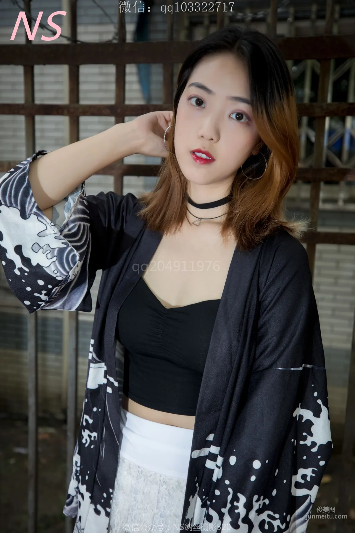 曼雯《肉色絲襪美腿三輪車之行》 [納絲攝影] 寫真集 3