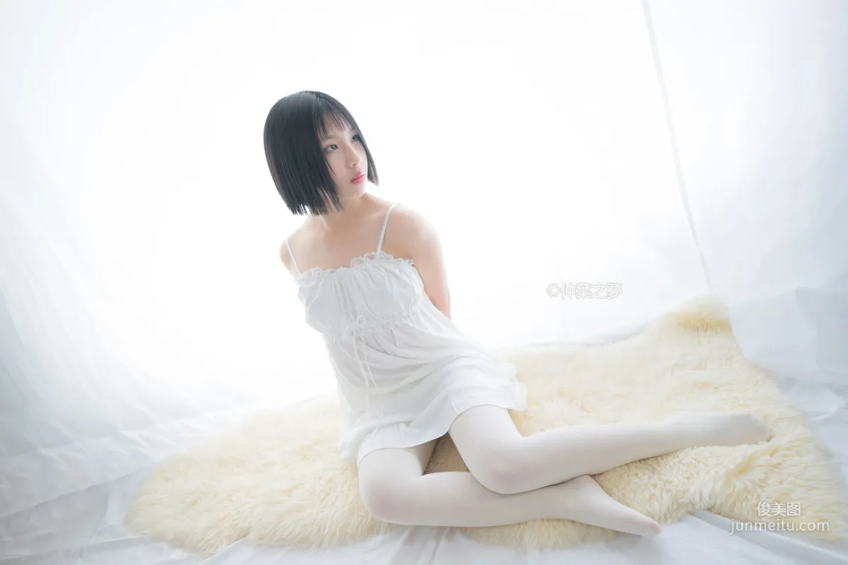 《清纯白吊带裙》 [轻兰映画] Grand.001 写真集2