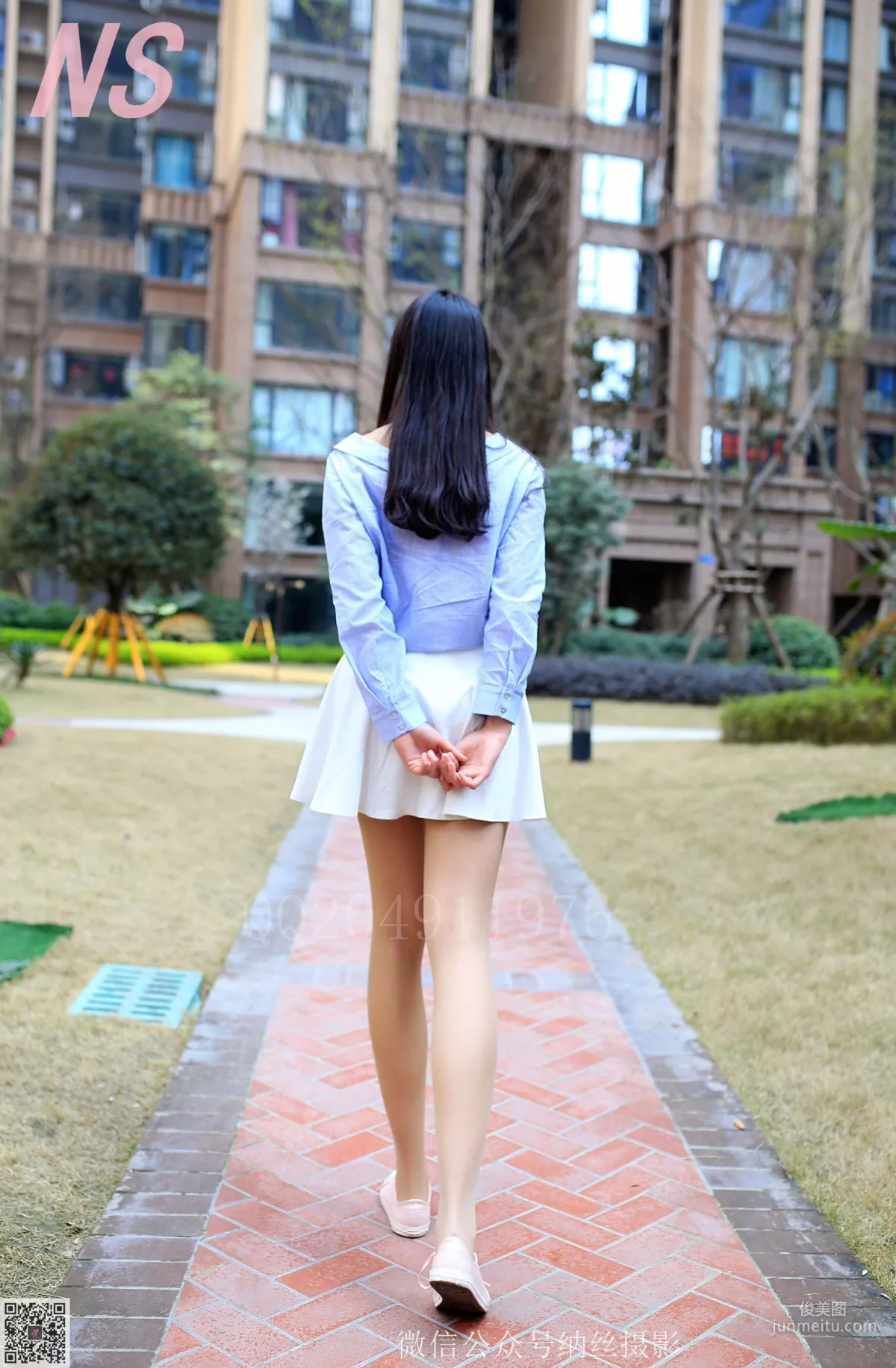 李敏琪《长发长腿肉丝》 [纳丝摄影] NO.120 写真集36
