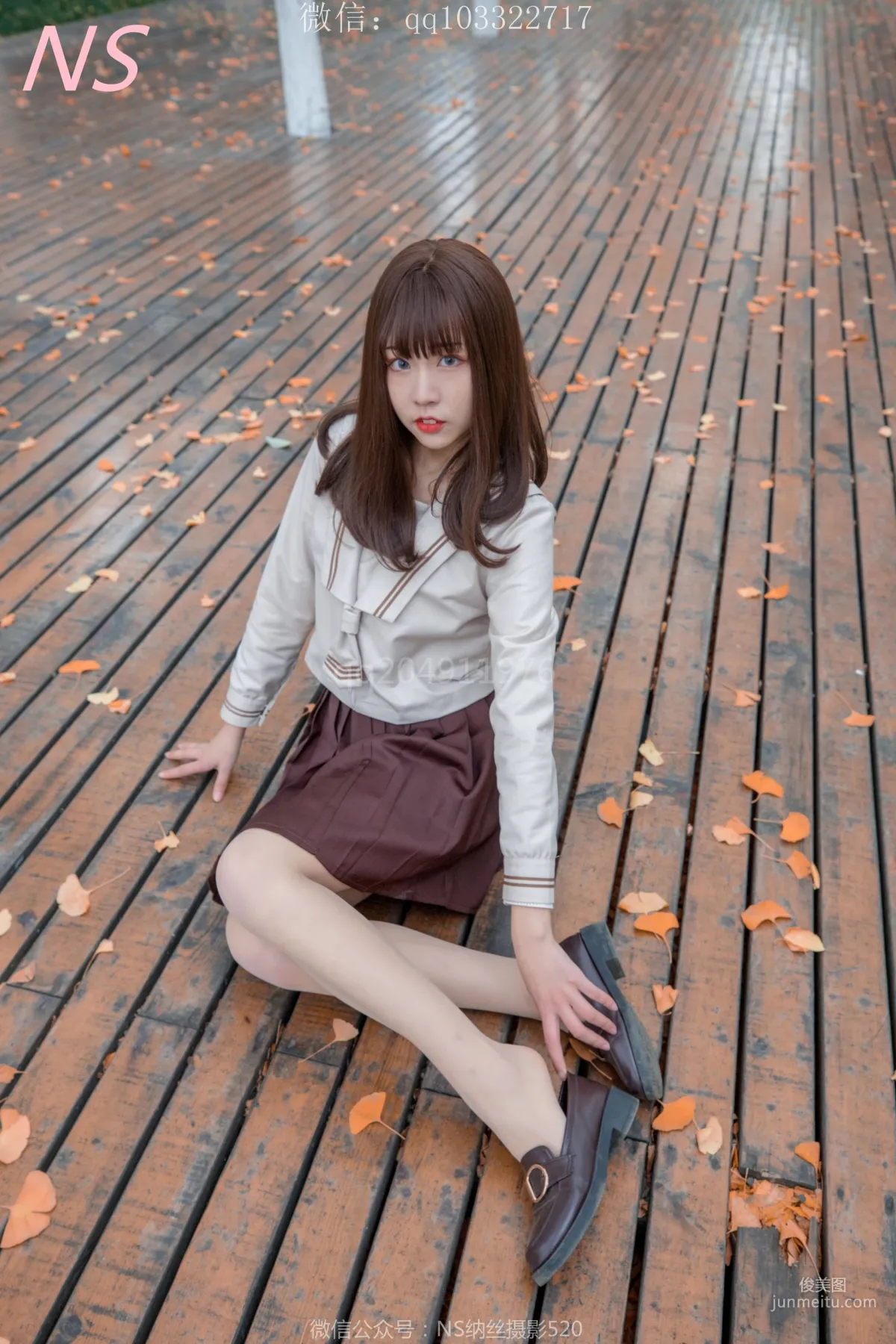 楓之少女《白絲肉絲萌萌哒的楓》 [納絲攝影] 寫真集 39