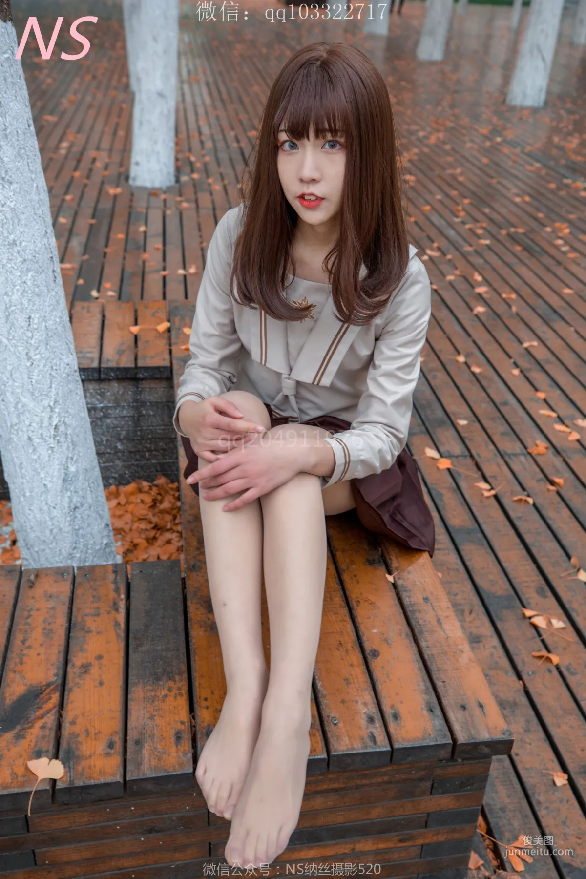 楓之少女《白絲肉絲萌萌哒的楓》 [納絲攝影] 寫真集 78