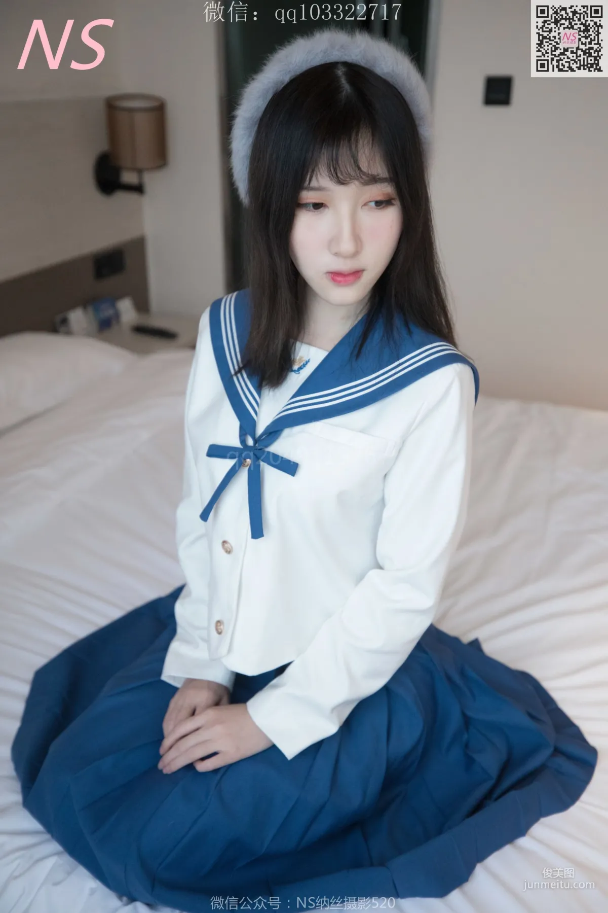 楚楚《楚楚动人的丝袜少女》 [纳丝摄影] 写真集38