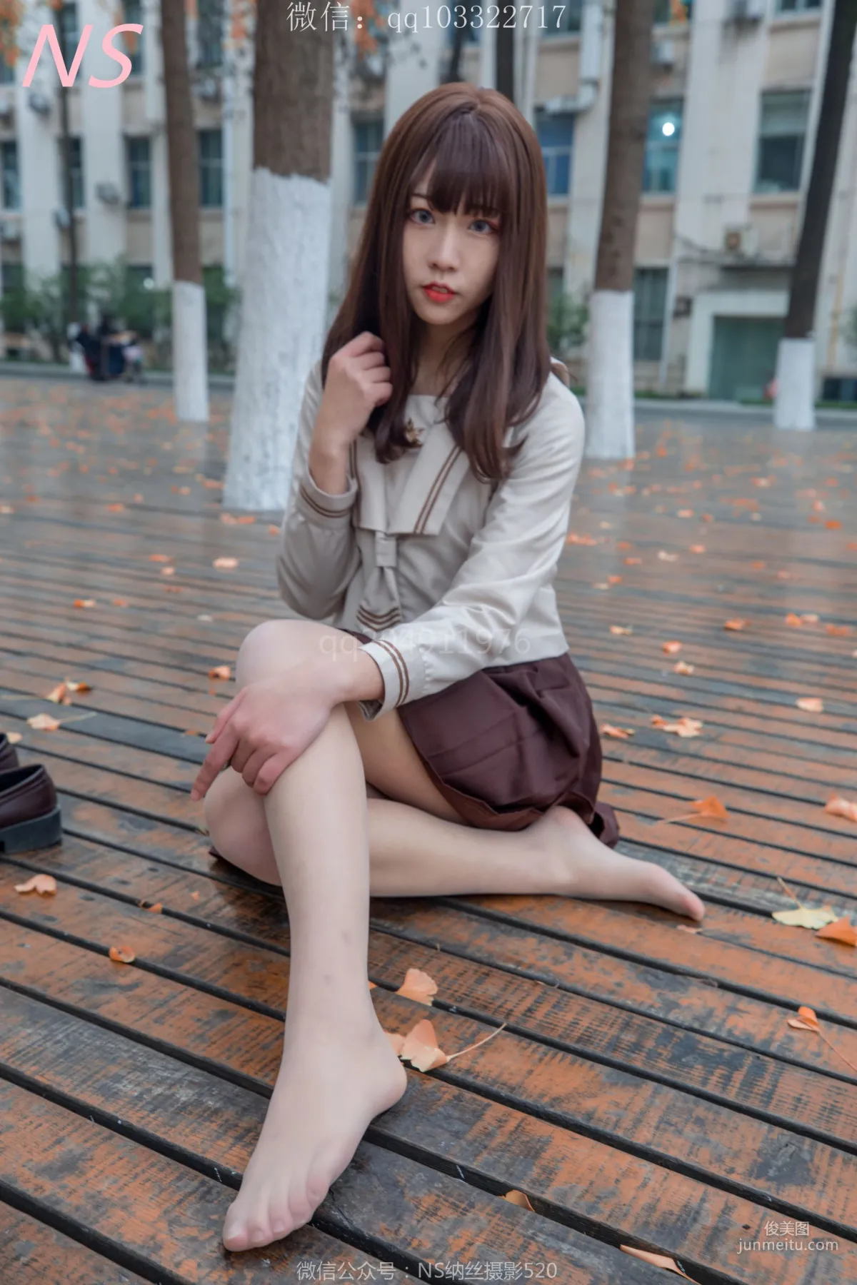 楓之少女《白絲肉絲萌萌哒的楓》 [納絲攝影] 寫真集 74