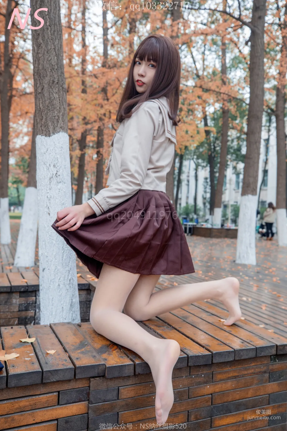 楓之少女《白絲肉絲萌萌哒的楓》 [納絲攝影] 寫真集 84