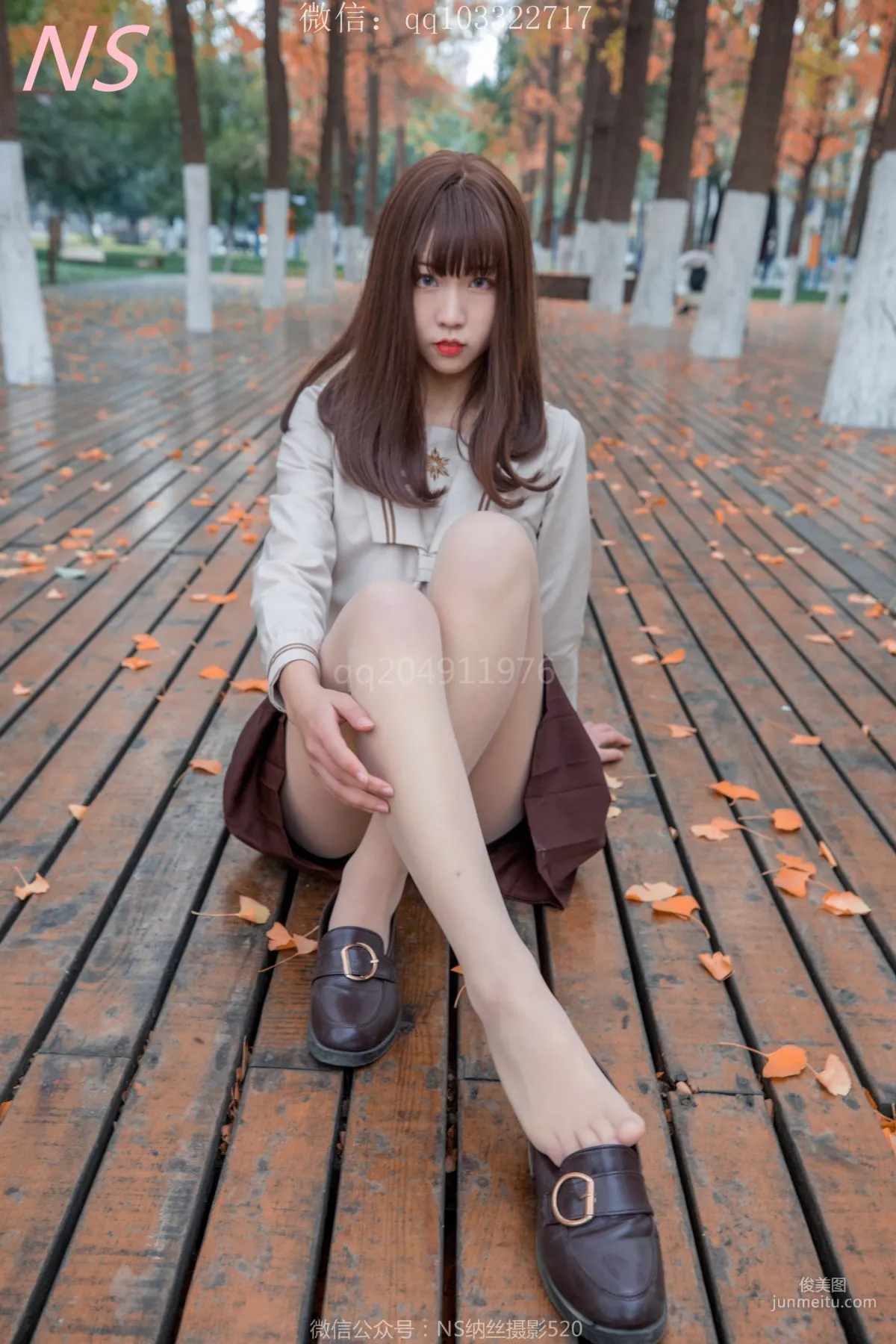 楓之少女《白絲肉絲萌萌哒的楓》 [納絲攝影] 寫真集 47