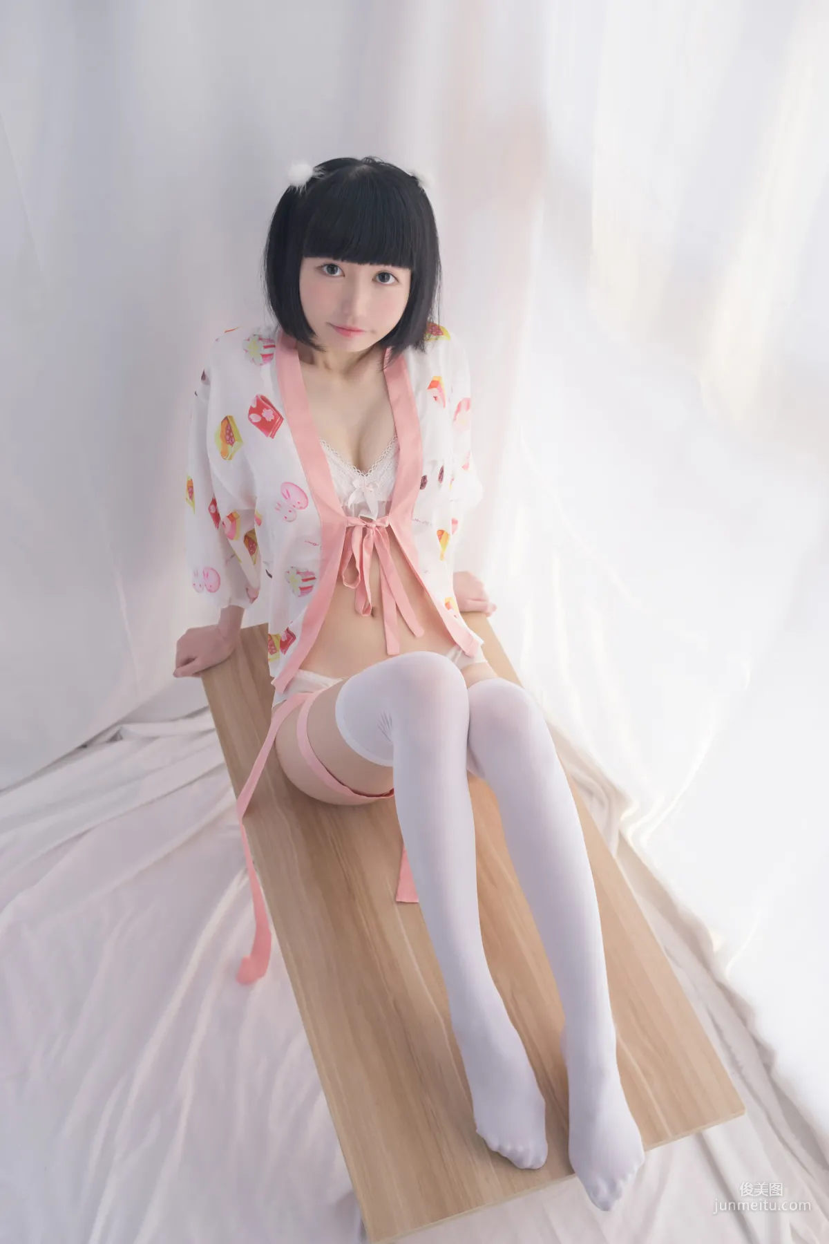 《妹妹头少女的白丝》 [轻兰映画] SPL.004 写真集5