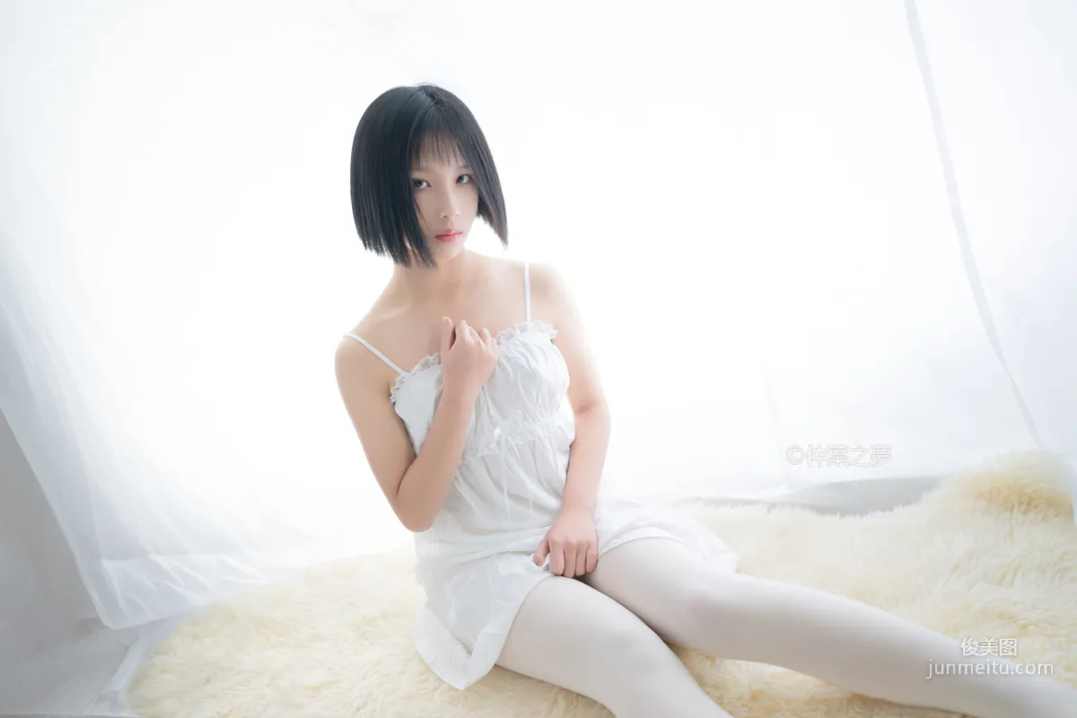 《清纯白吊带裙》 [轻兰映画] Grand.001 写真集3
