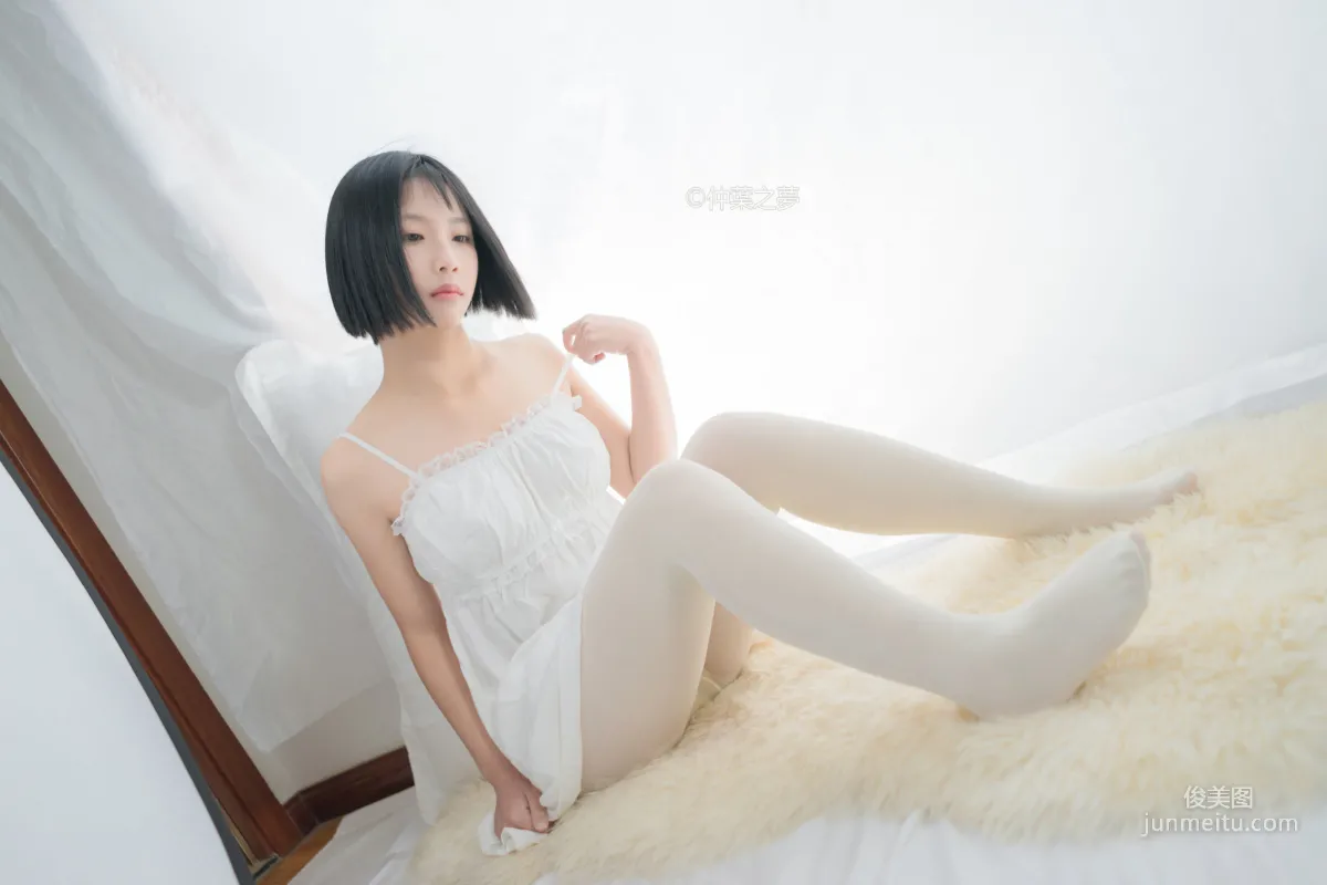 《清純白吊帶裙》 [輕蘭映畫] Grand.001 寫真集 62