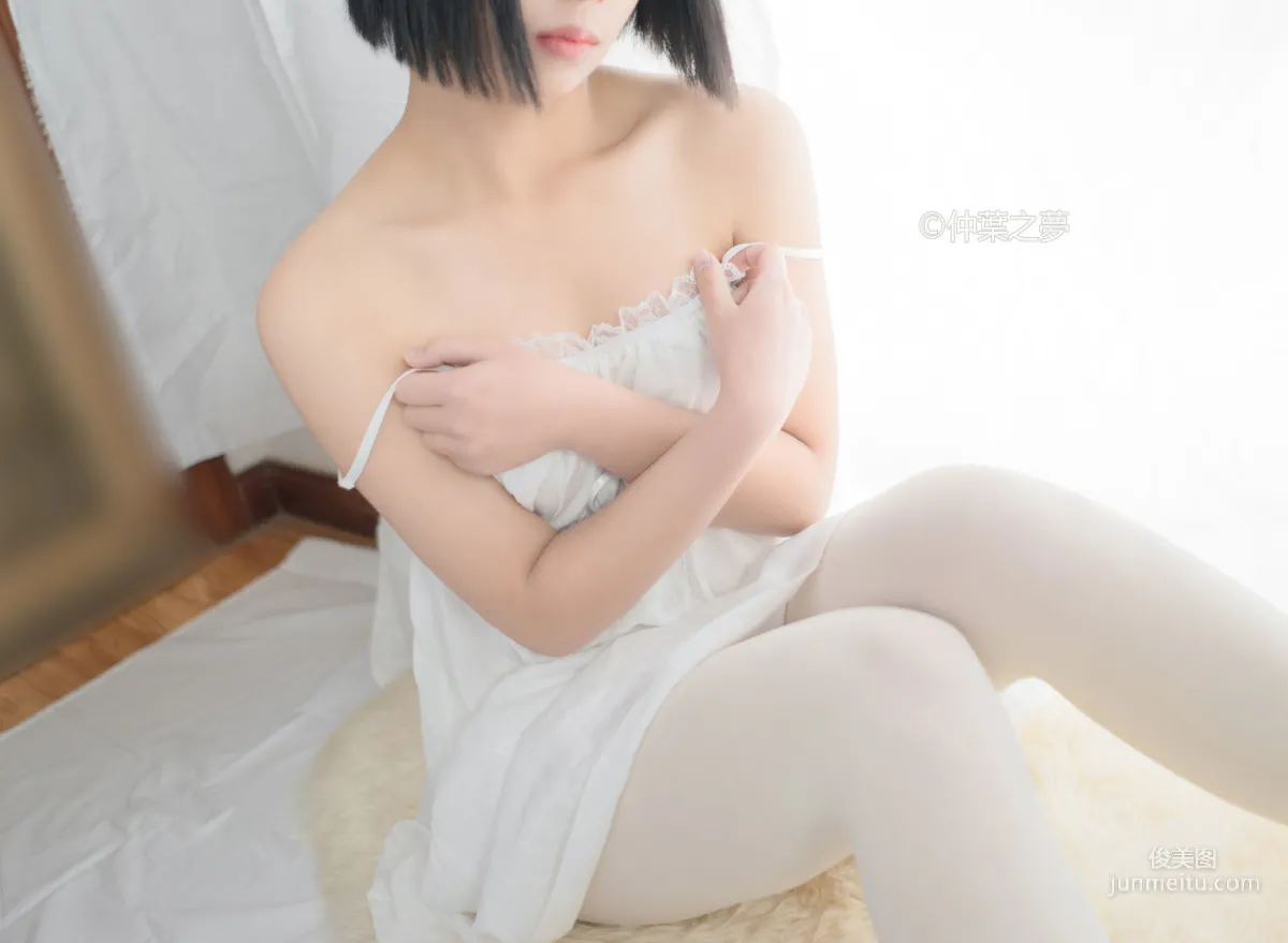 《清純白吊帶裙》 [輕蘭映畫] Grand.001 寫真集 63