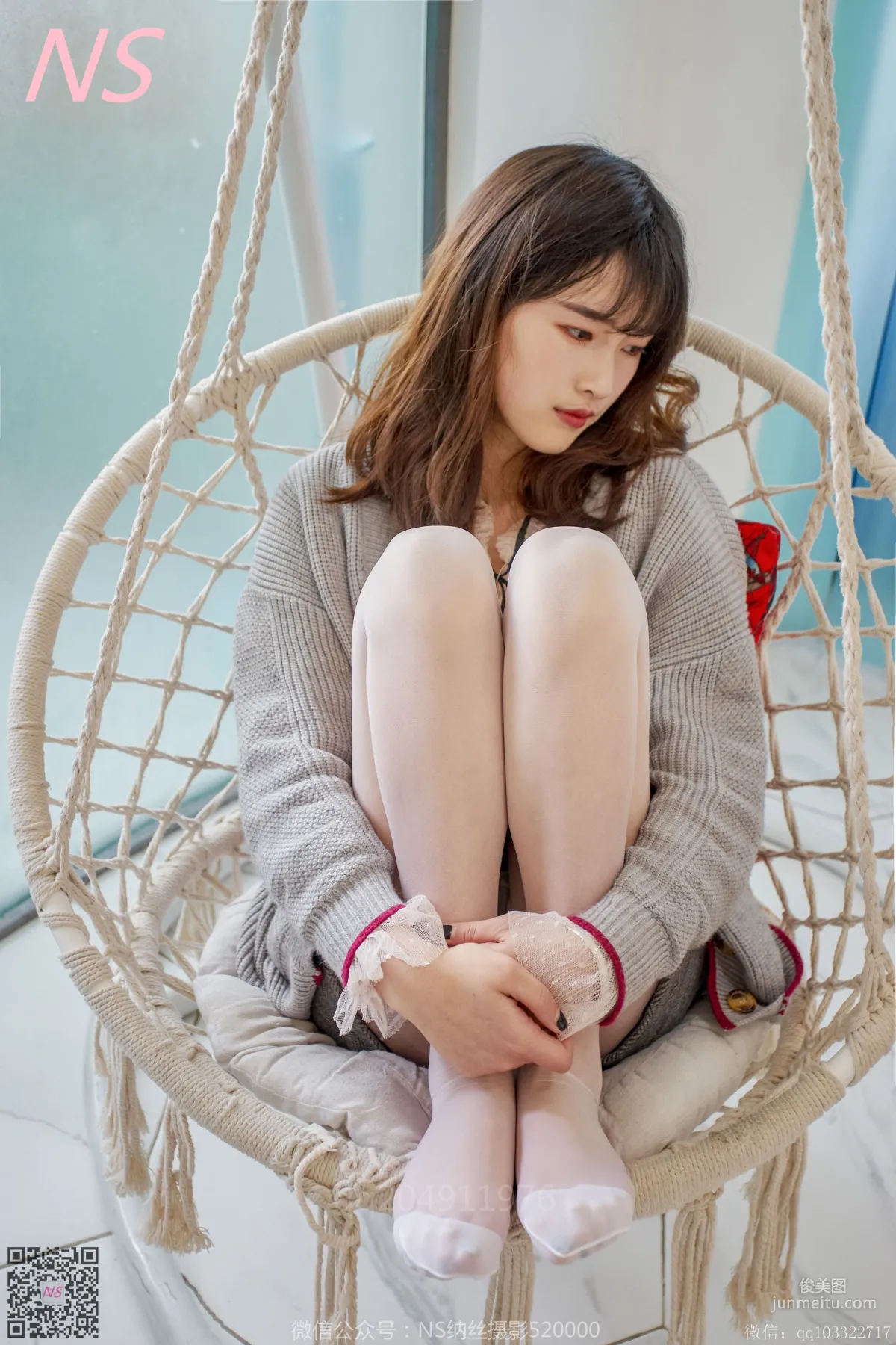 王小瑞《薄丝美腿》 [纳丝摄影] 写真集23