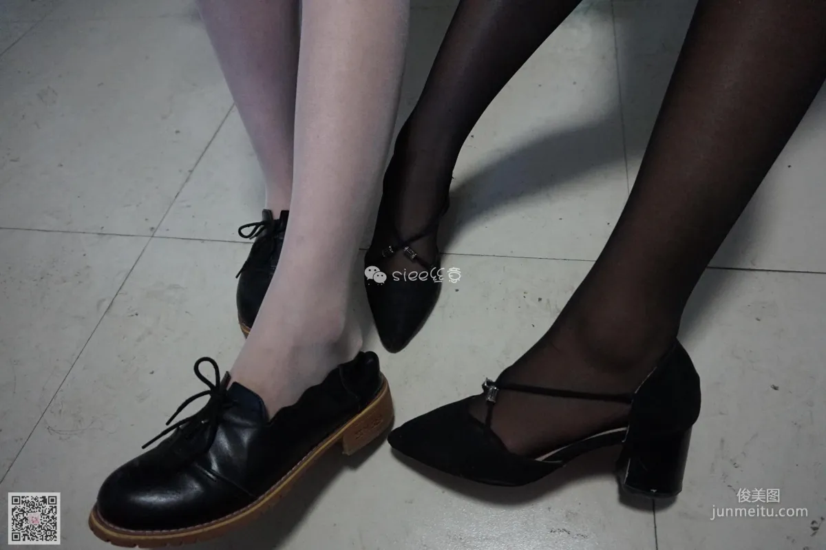 曦曦&思思 《丝聊（上）》 [丝意SIEE] No.018 写真集5