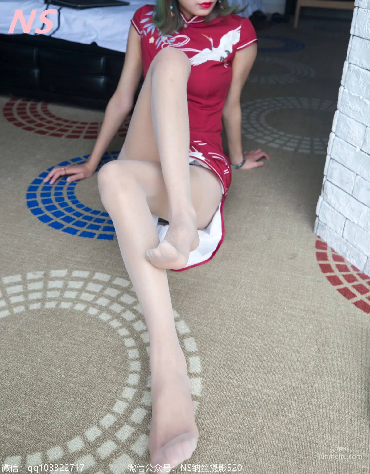張若若《旗袍絲襪》 [納絲攝影] 寫真集 35