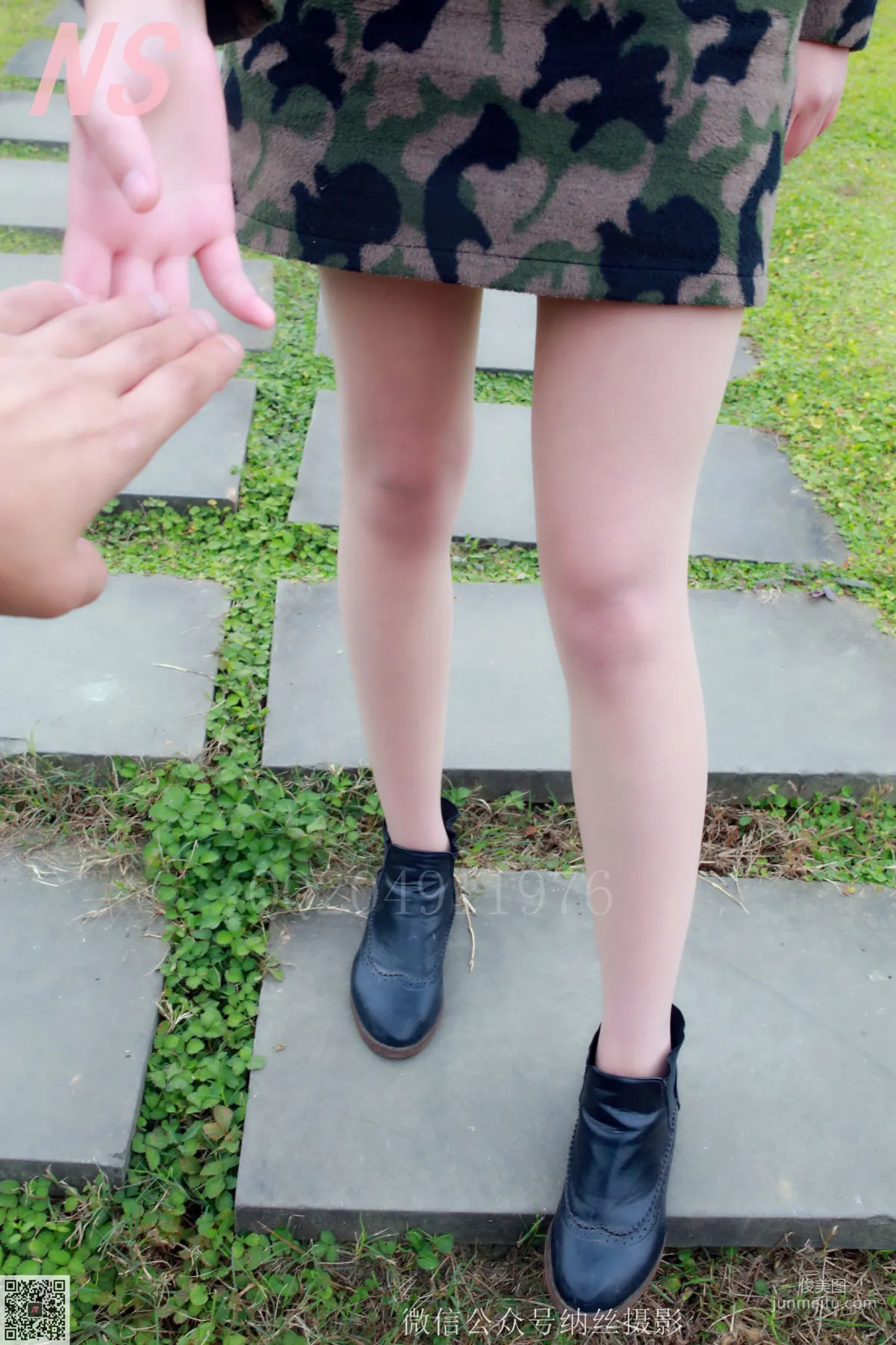 微微《迷彩少女戶外肉絲》 [納絲攝影] NO.095 寫真集 18
