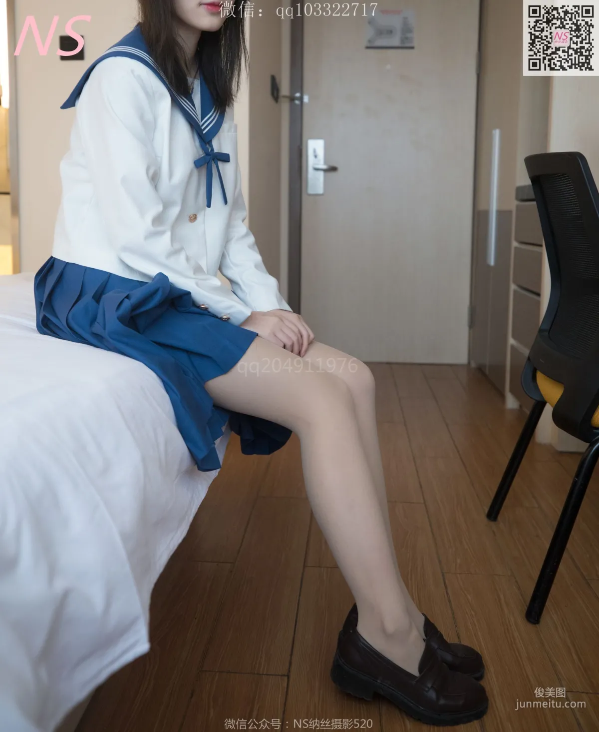 楚楚《楚楚动人的丝袜少女》 [纳丝摄影] 写真集8