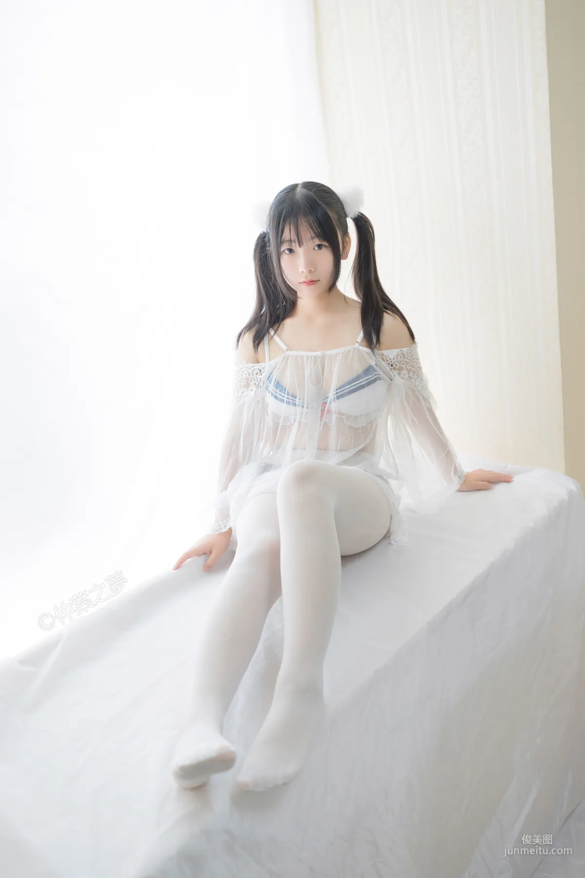 美代Miyo《透明白纱》 [轻兰映画] Grand.004 写真集1