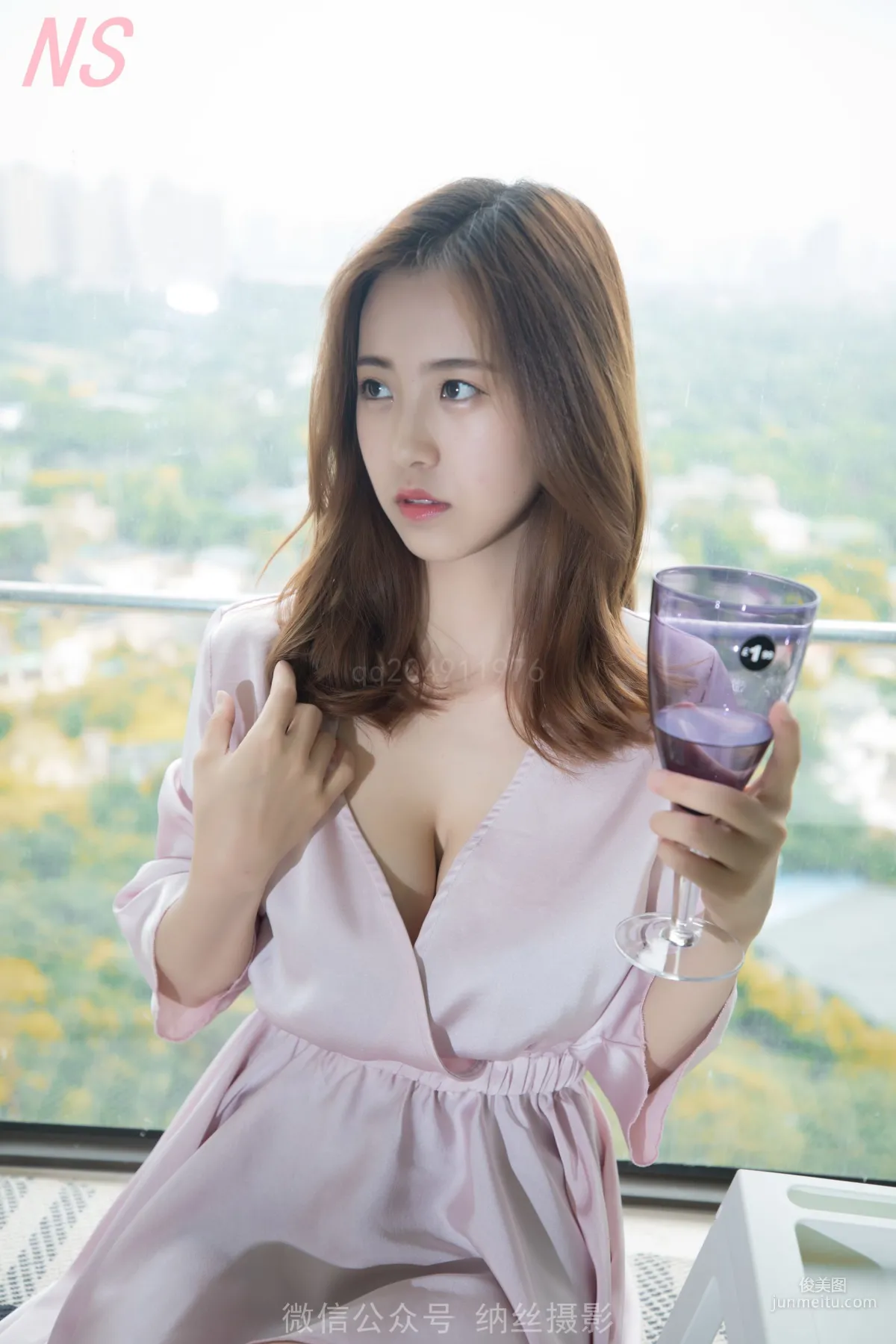 美女主播寒霜《睡衣誘惑》 [納絲攝影] 寫真集 6
