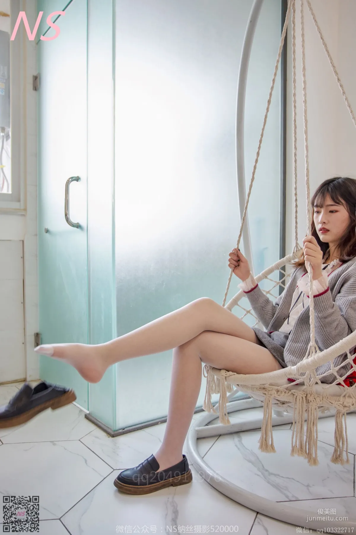 王小瑞《薄丝美腿》 [纳丝摄影] 写真集16