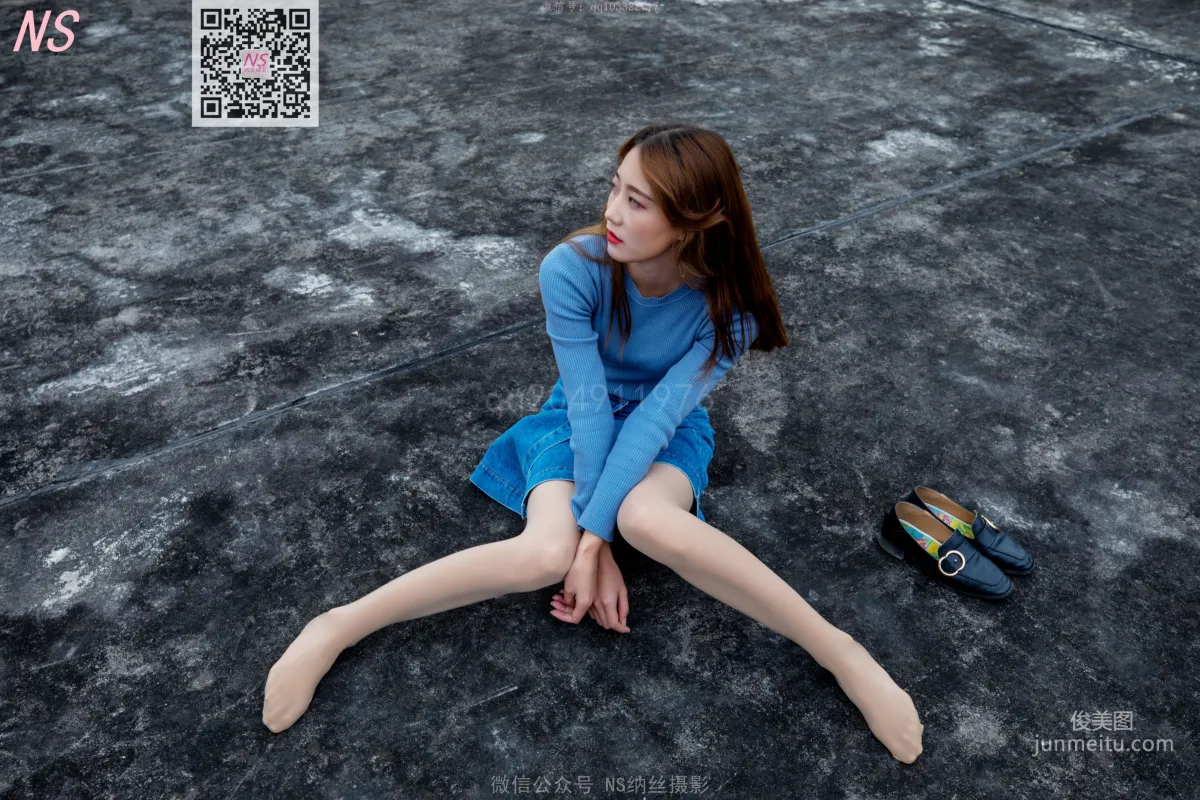 舒怡《女神天台肉色絲襪》 [納絲攝影] 寫真集 66