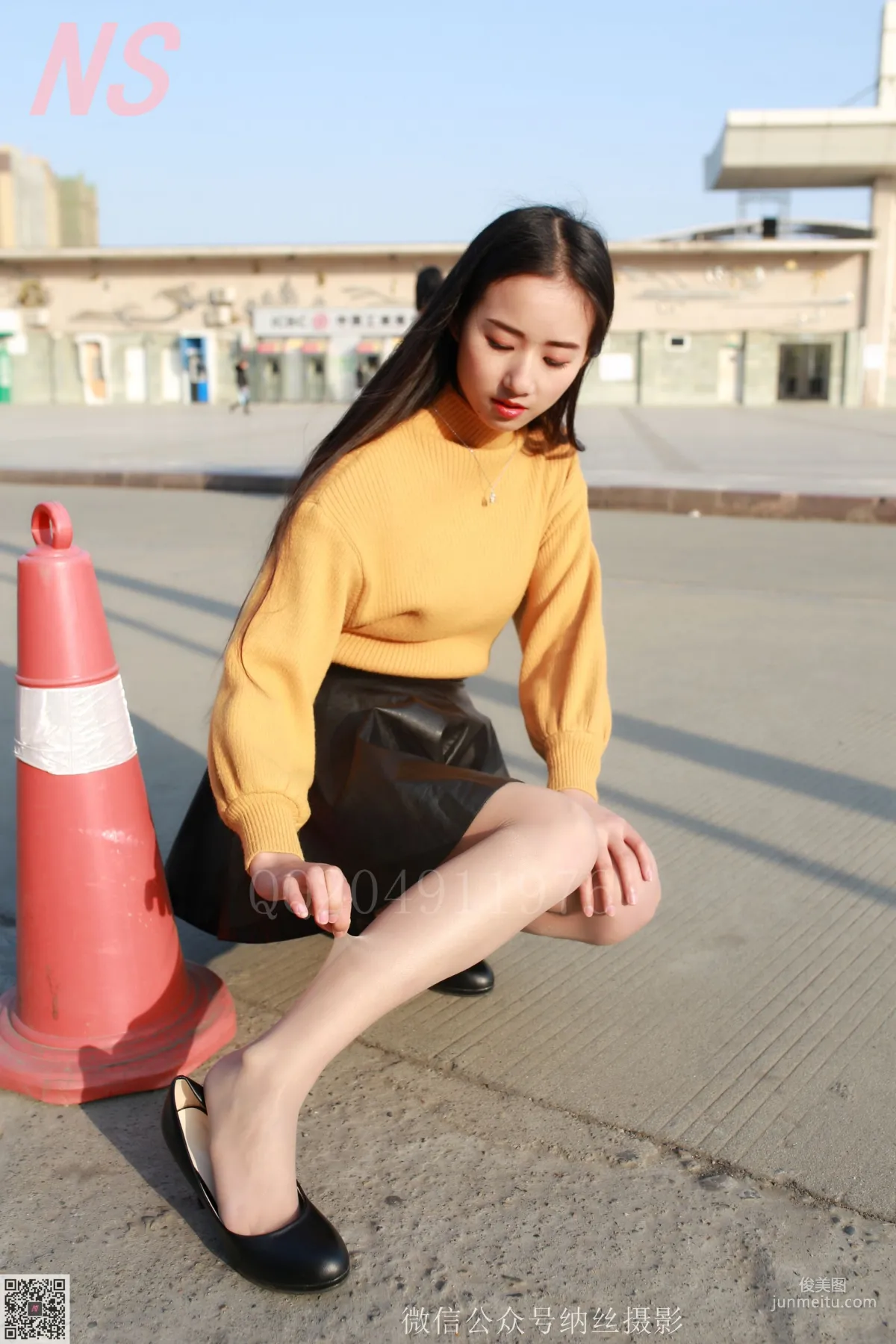 林小雅《皮裙肉丝》 [纳丝摄影] NO.112 写真集48