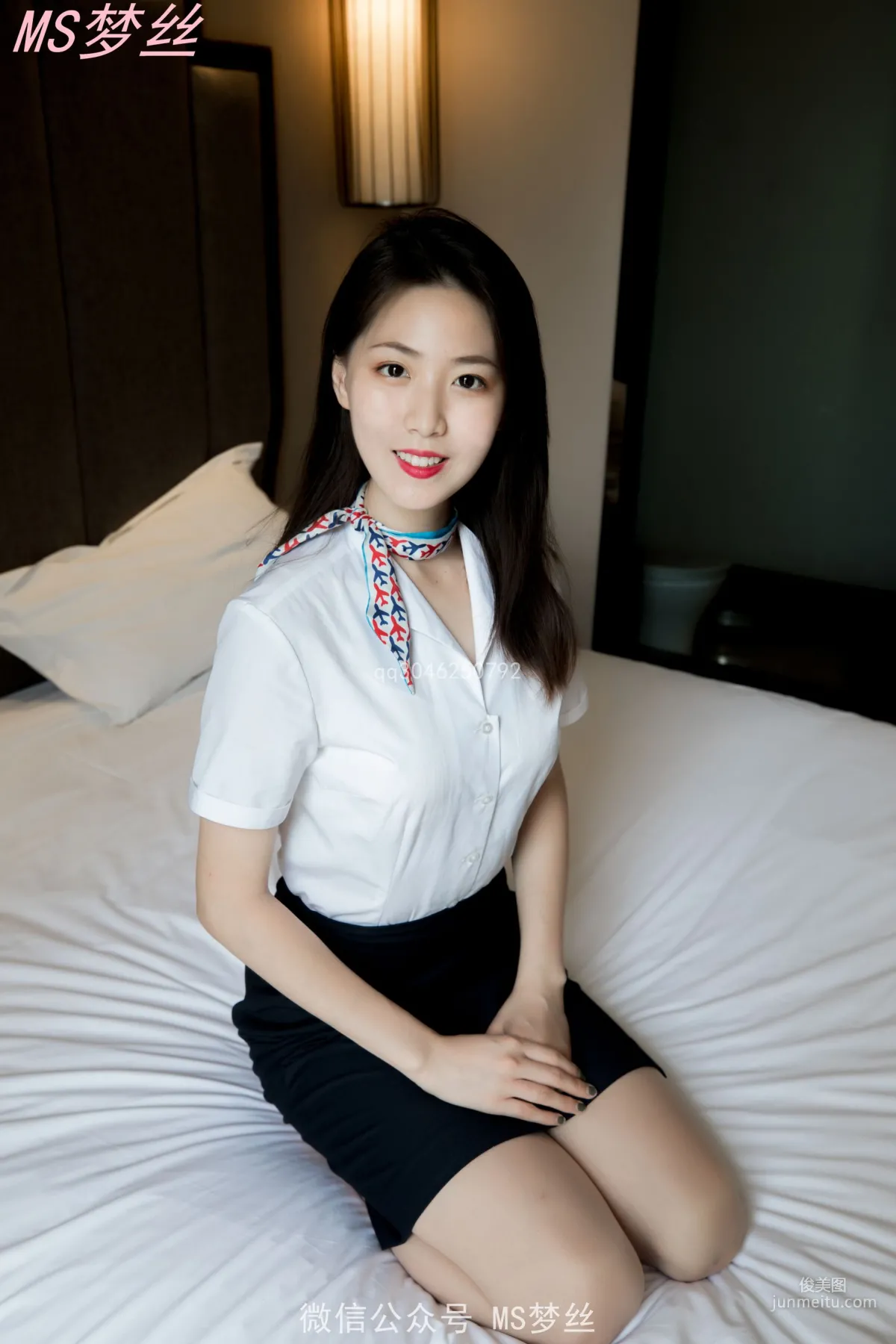 芷蕾《肉色絲襪禮儀顔值爆表！》 [納絲攝影] 寫真集 45