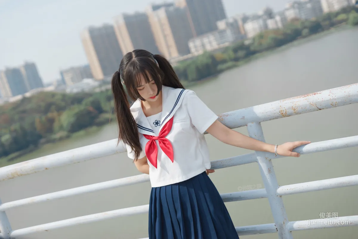 《JK黑丝平底鞋》 [轻兰映画] SPL.012 写真集2