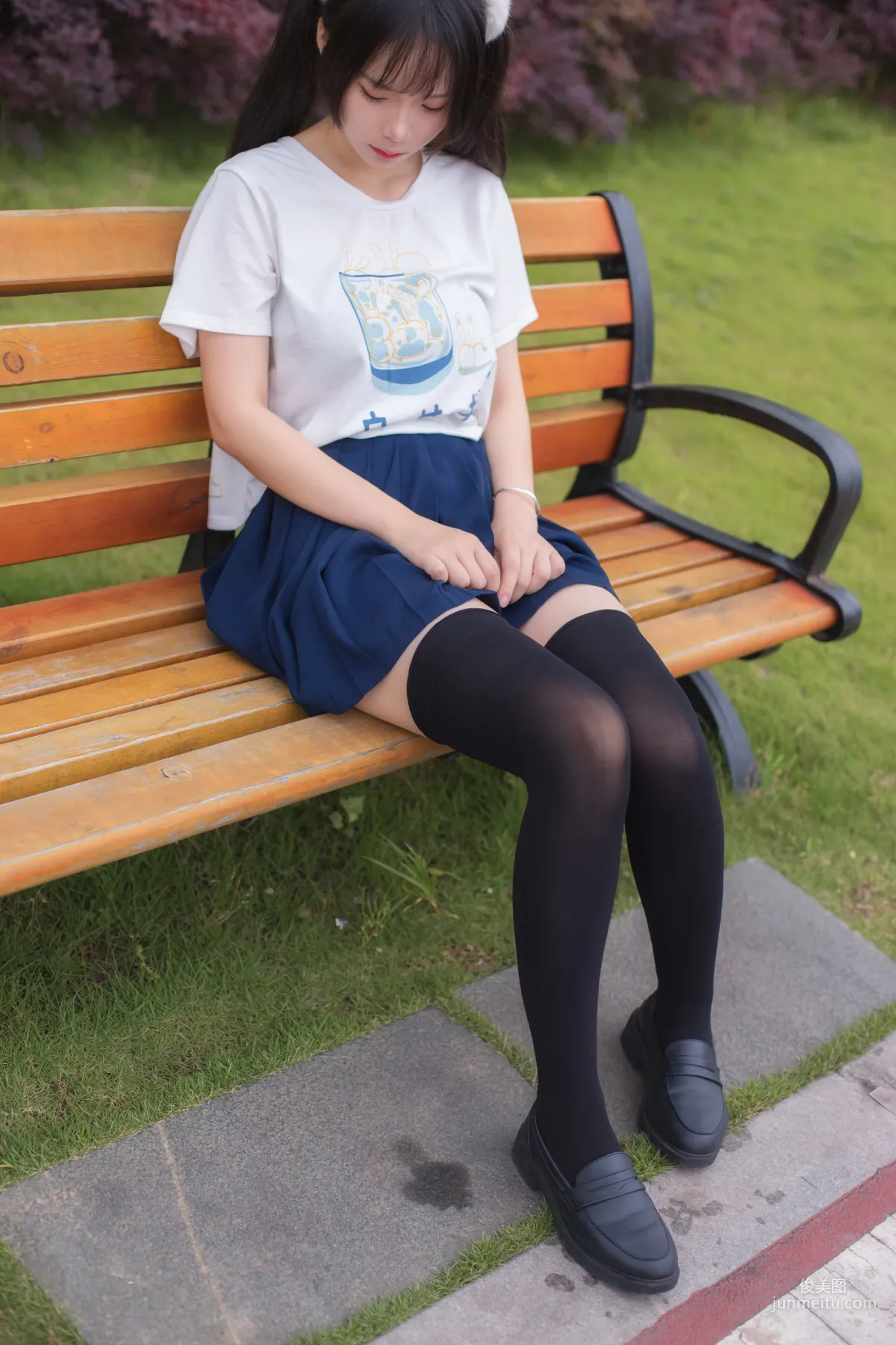 《少女的黑白丝》 [轻兰映画] SPL.005 写真集10