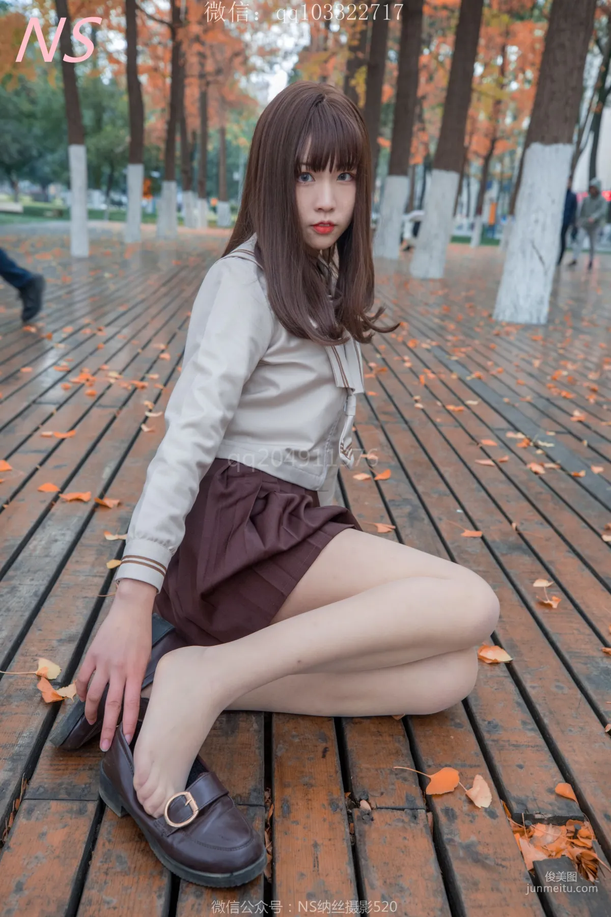 楓之少女《白絲肉絲萌萌哒的楓》 [納絲攝影] 寫真集 52