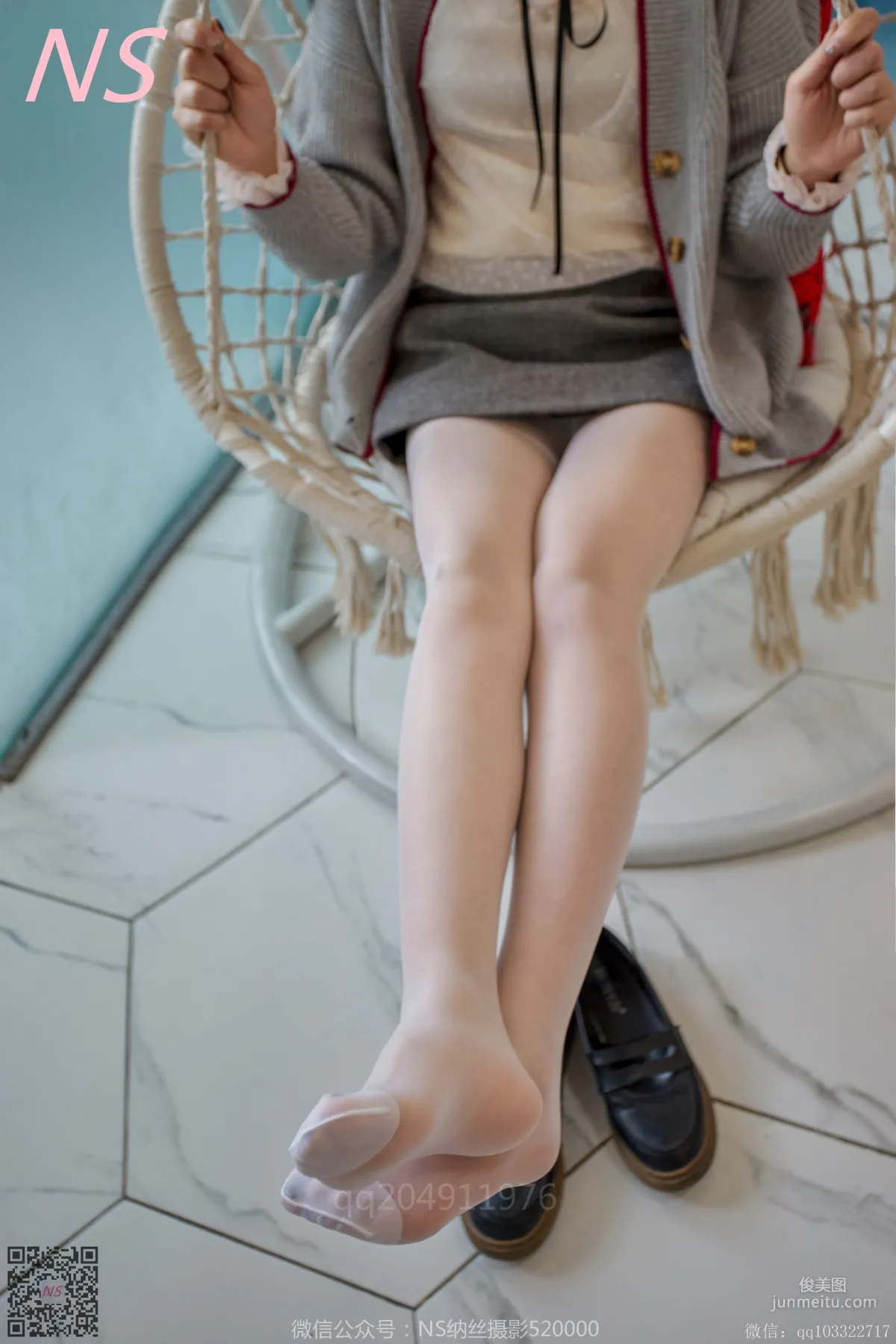 王小瑞《薄丝美腿》 [纳丝摄影] 写真集18