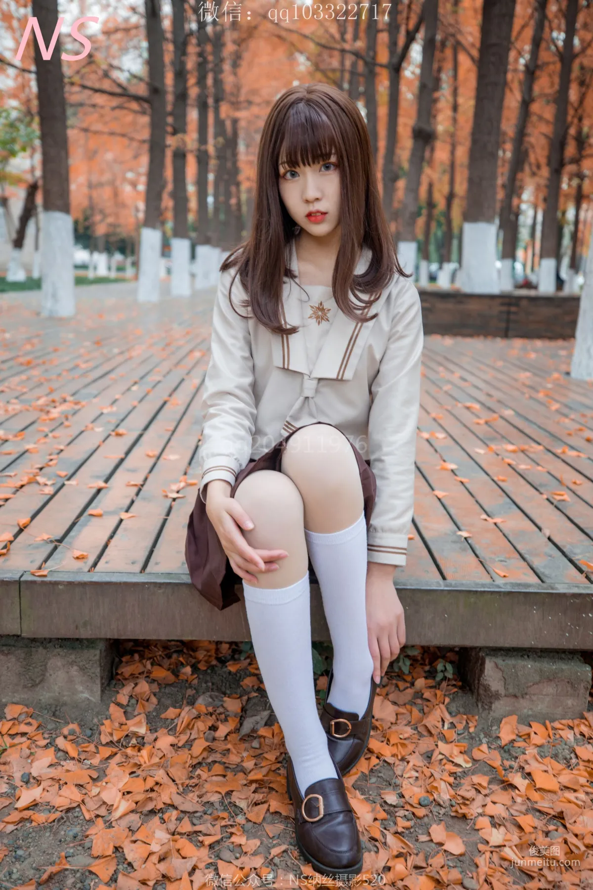 楓之少女《白絲肉絲萌萌哒的楓》 [納絲攝影] 寫真集 24