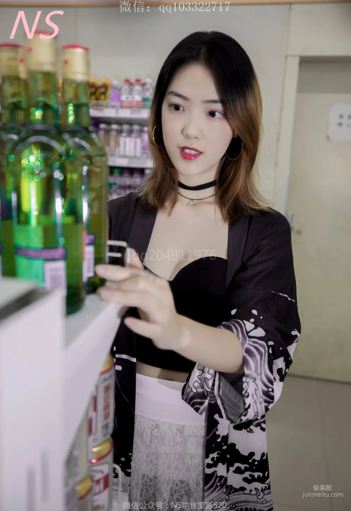 曼雯《肉色絲襪美腿三輪車之行》 [納絲攝影] 寫真集 16