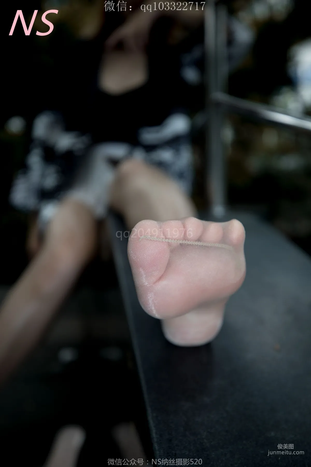 曼雯《肉色絲襪美腿三輪車之行》 [納絲攝影] 寫真集 60