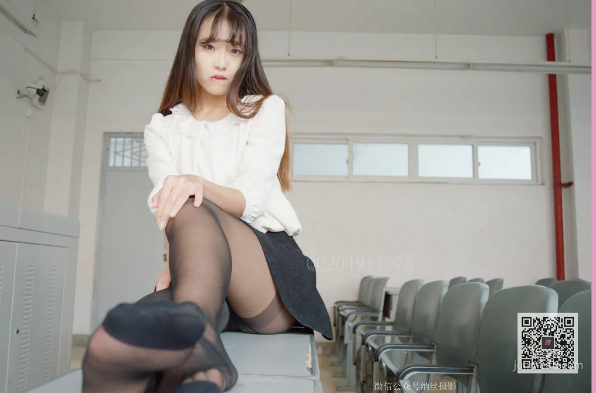 吳雪兒《清純少女教室黑絲》 [納絲攝影] NO.021 寫真集 15