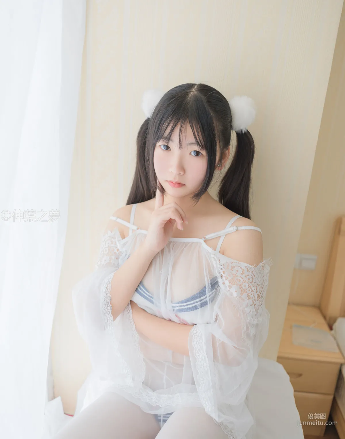 美代Miyo《透明白纱》 [轻兰映画] Grand.004 写真集14