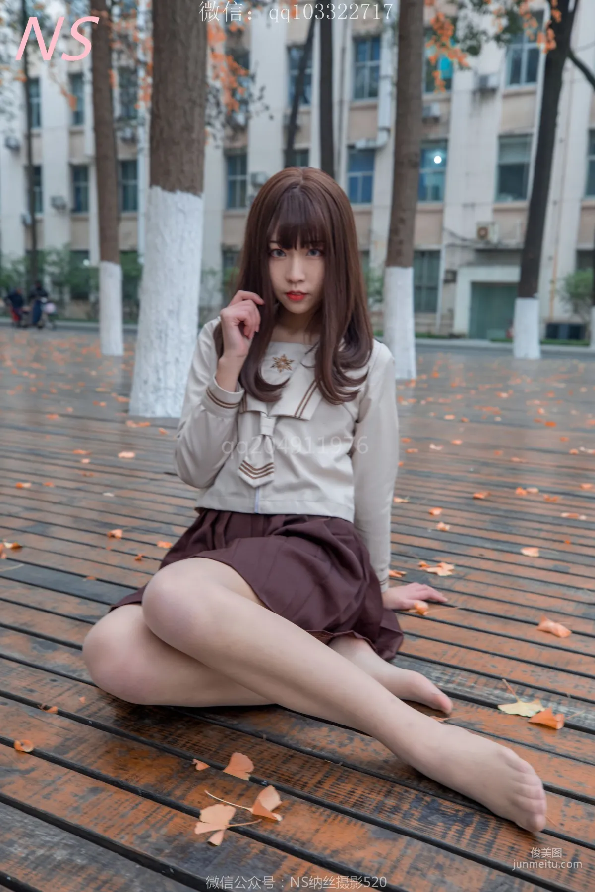 楓之少女《白絲肉絲萌萌哒的楓》 [納絲攝影] 寫真集 73
