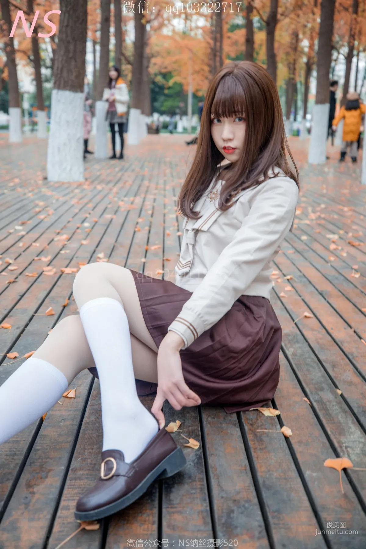 楓之少女《白絲肉絲萌萌哒的楓》 [納絲攝影] 寫真集 20