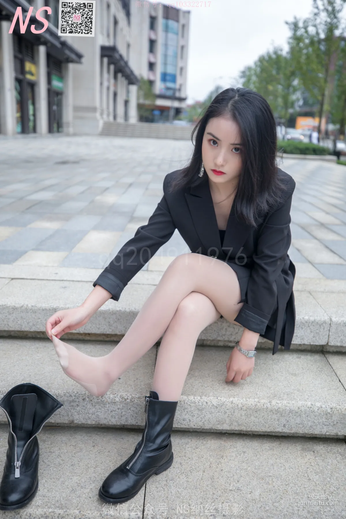憶霜《特殊的美妙長靴絲襪》 [納絲攝影] 寫真集 27