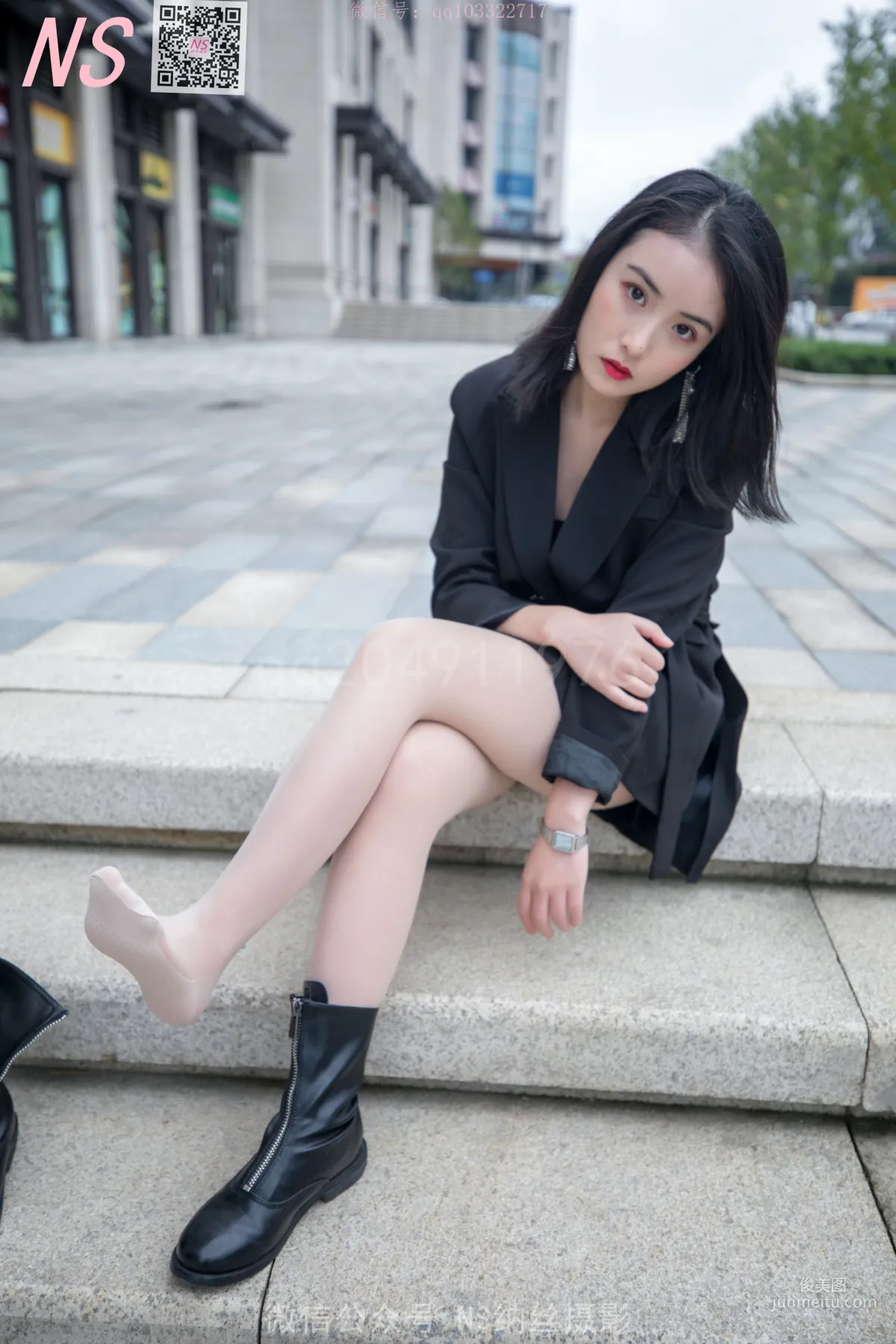憶霜《特殊的美妙長靴絲襪》 [納絲攝影] 寫真集 32