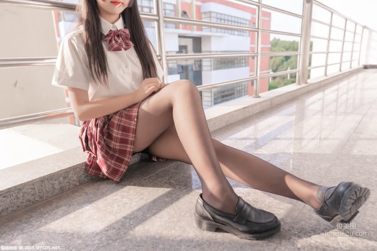 《长发JK萌妹》 [喵糖映画] VOL.023 写真集9