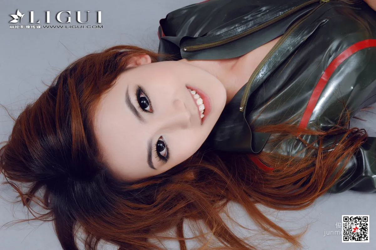 可馨《皮衣高叉》 [丽柜Ligui] 写真集77