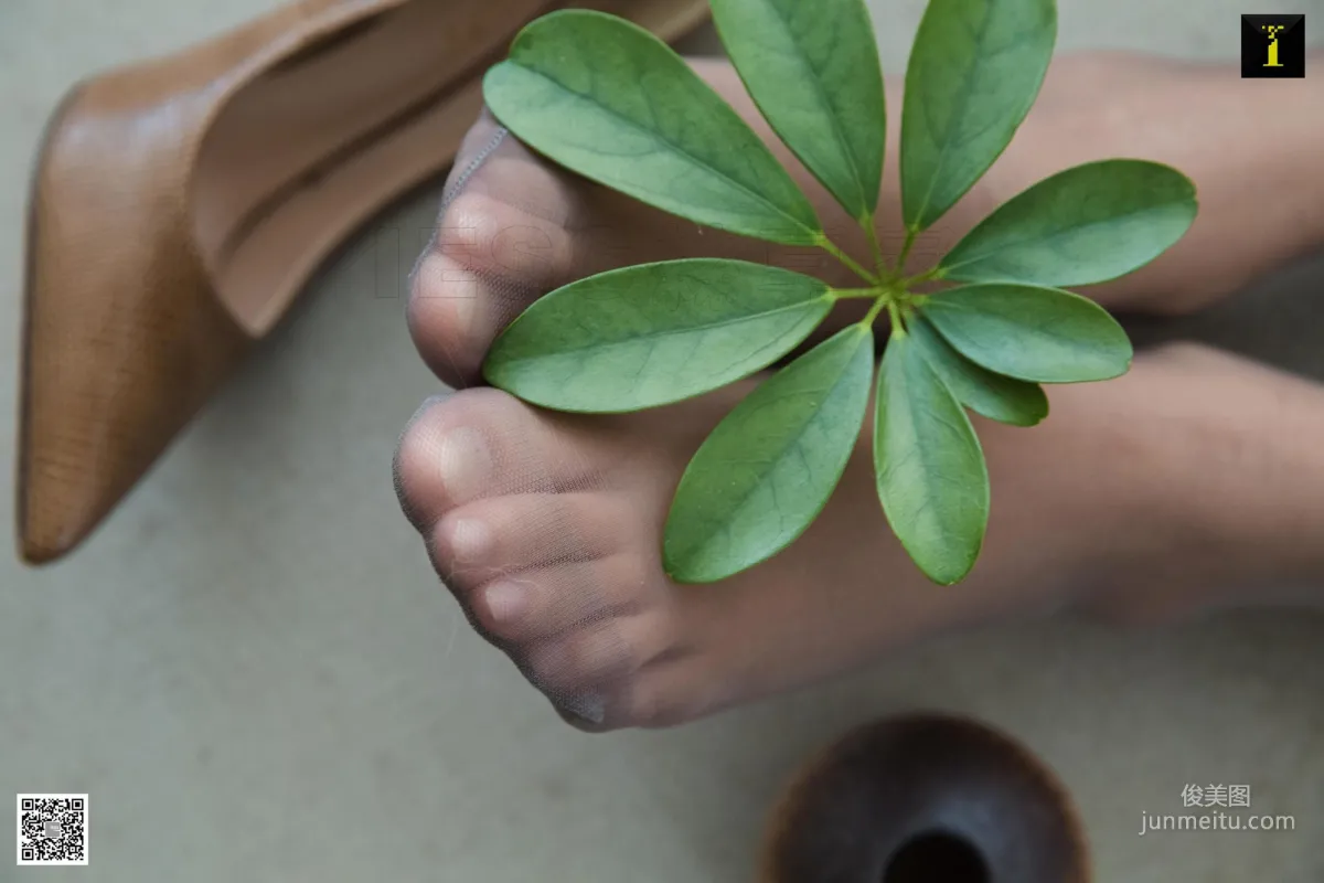婉萍 《婉萍的青花旗袍》 [異思趣向IESS] 絲襪美腿寫真集 53