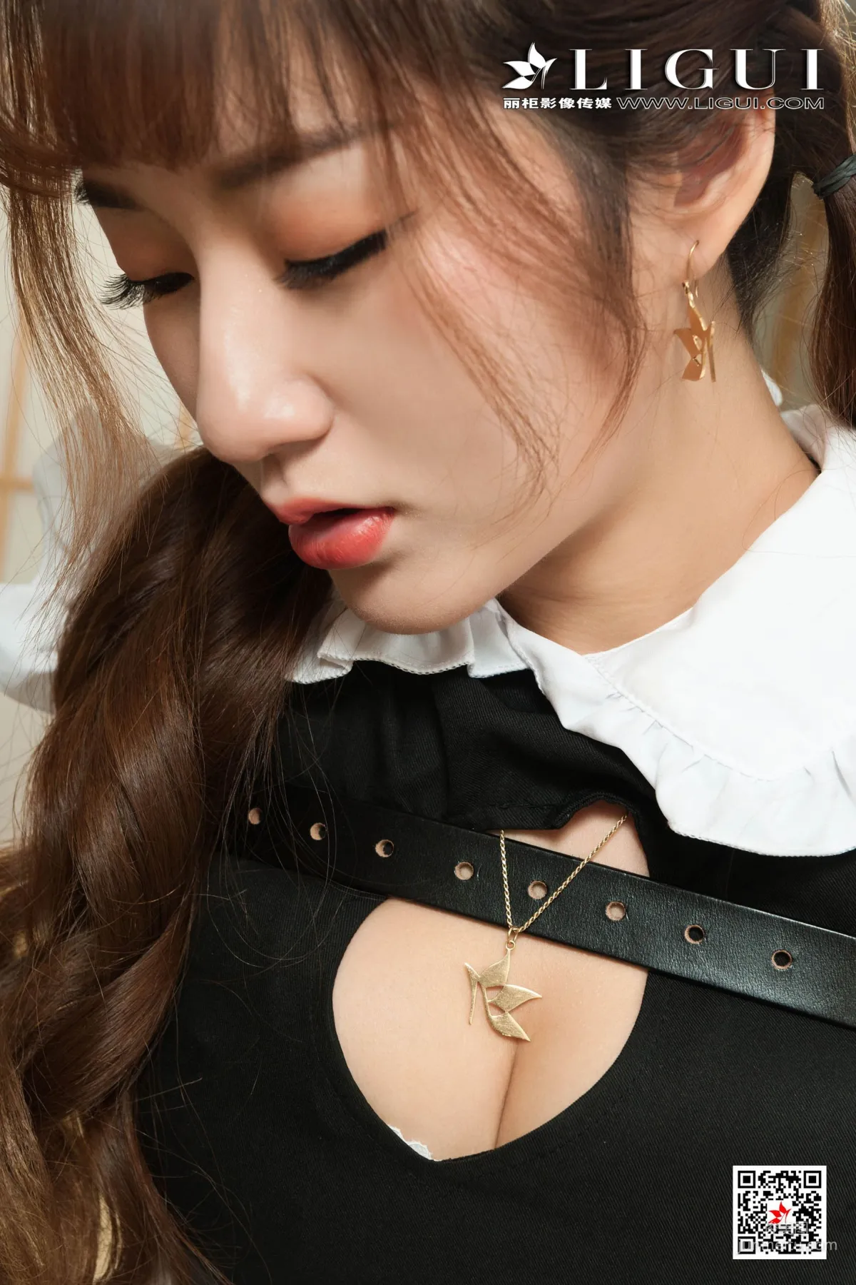 汐汐《丝袜女仆捆绑》 [丽柜美束Ligui] 写真集8