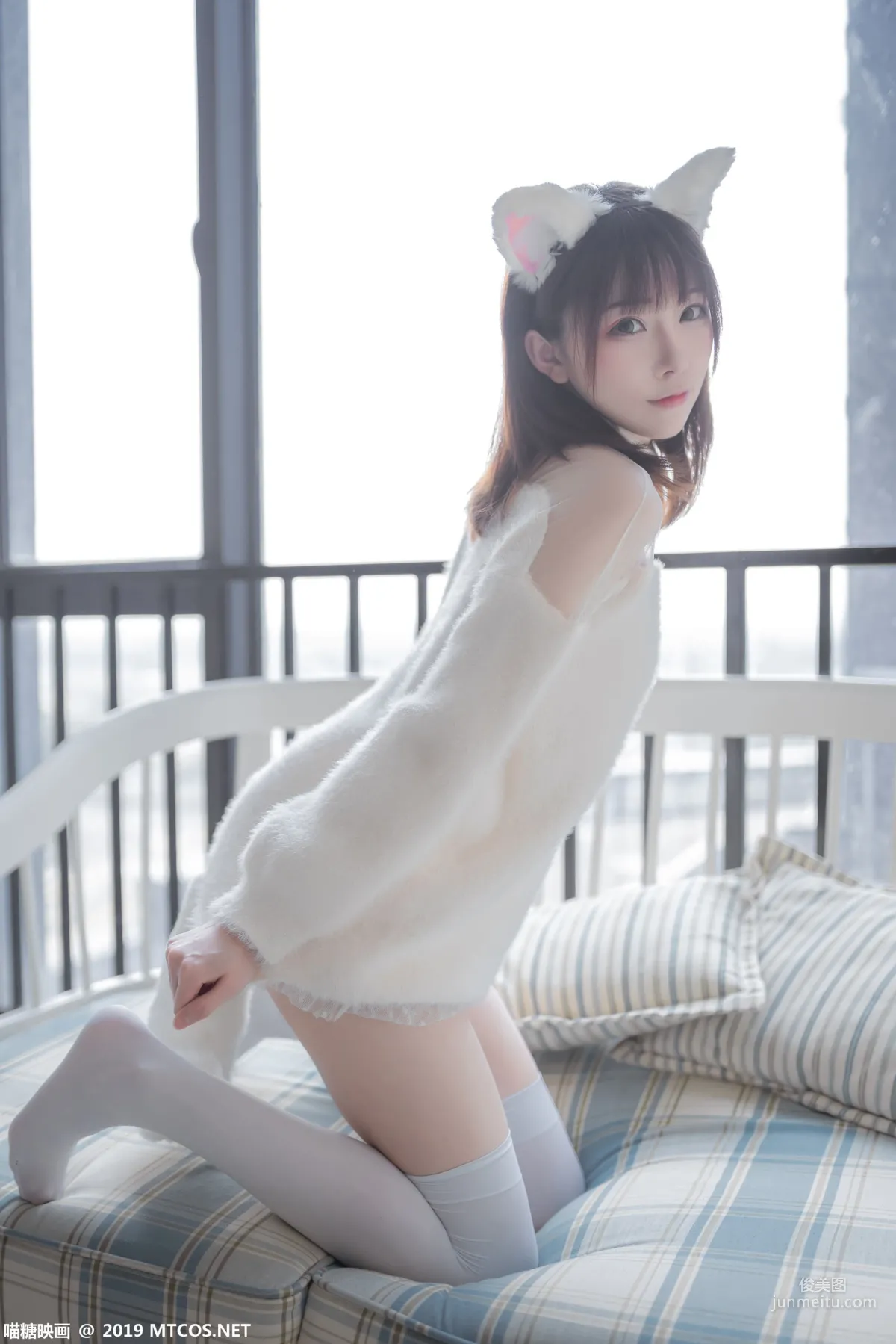 《白丝猫耳》 [喵糖映画] VOL.027 写真集2