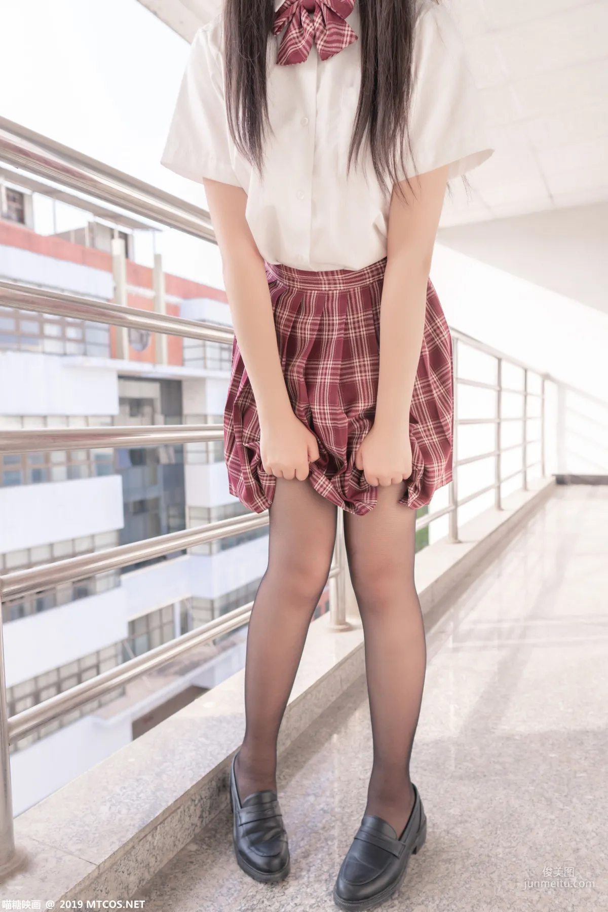 《长发JK萌妹》 [喵糖映画] VOL.023 写真集7