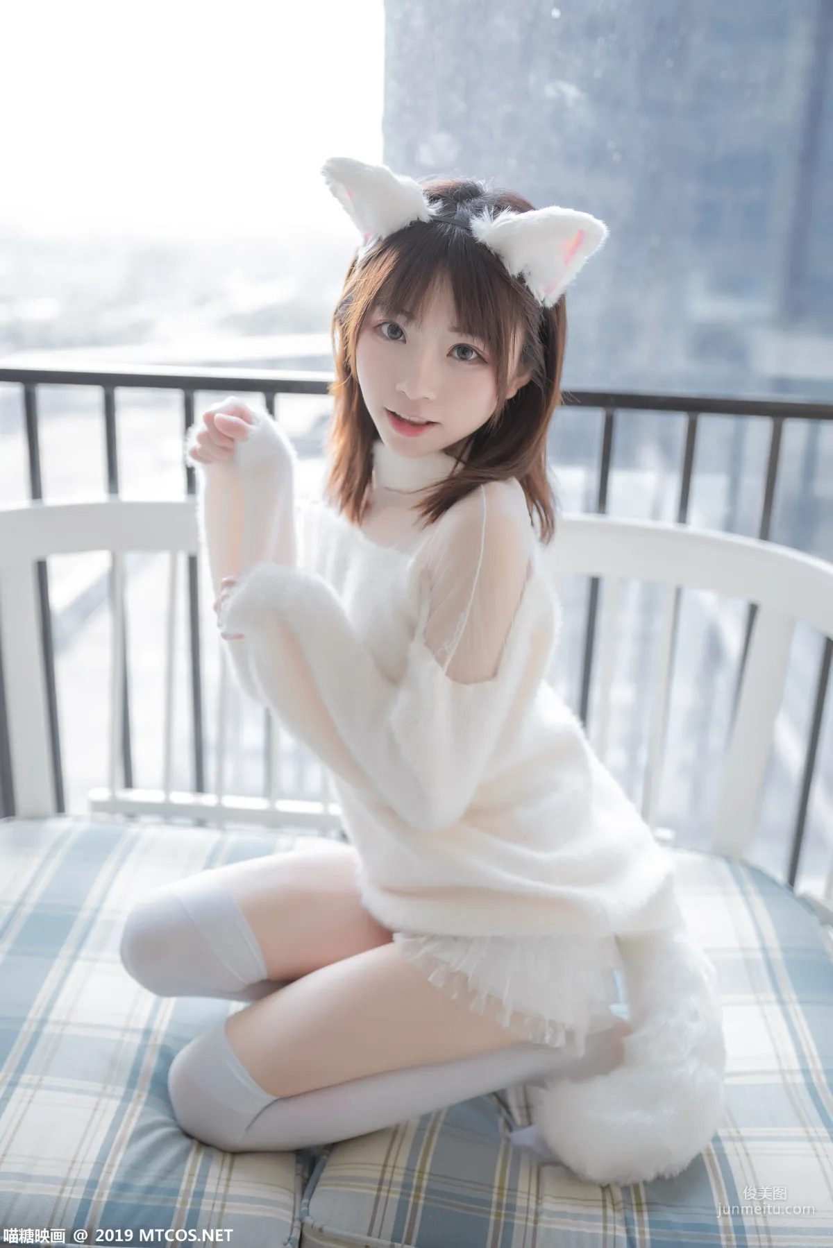 《白丝猫耳》 [喵糖映画] VOL.027 写真集1